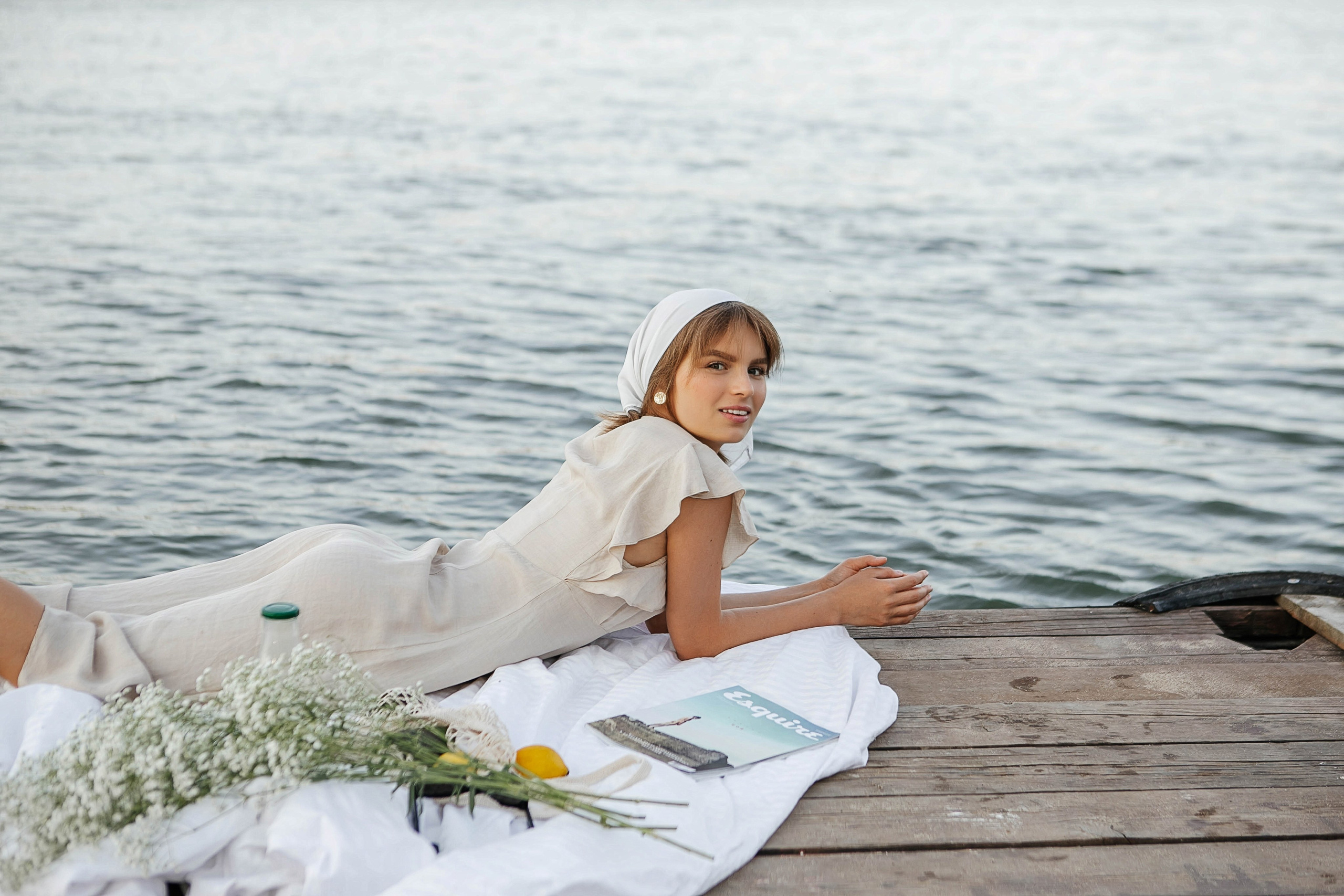 Анастасия у реки. Фотограф Санкт-Петербург Раднаева Юлия