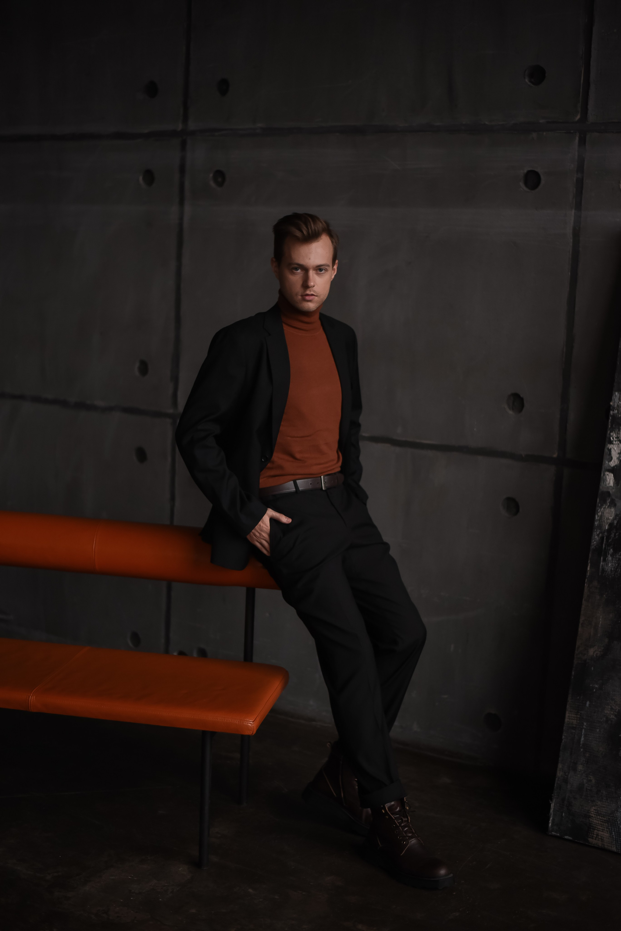 Мужской портрет. Контент фотограф в Москве Лихачева Ксения