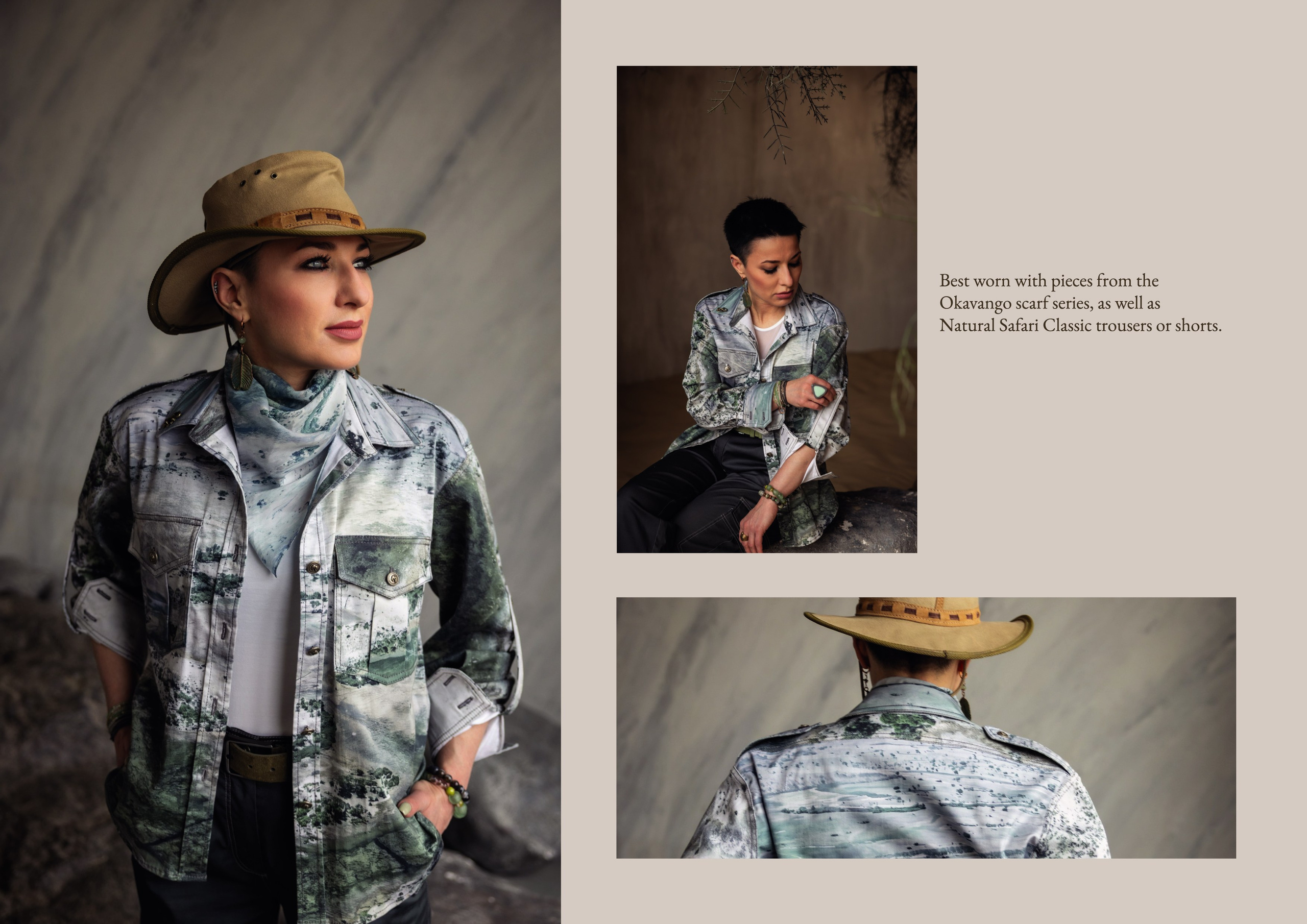 LOOKBOOK. NATURAL SAFARI FASHION