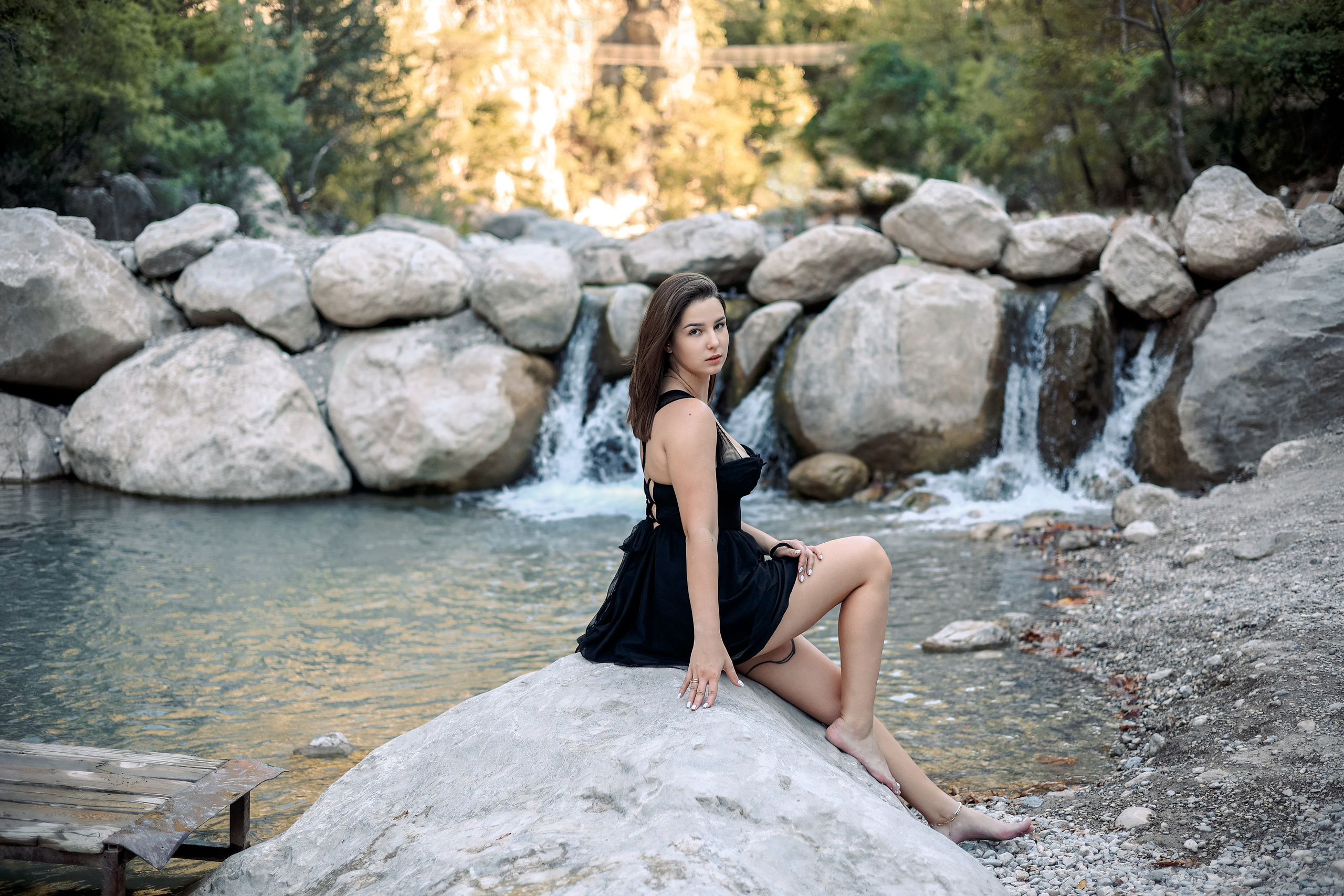 Photoshooting in canyon Goynuk (Kemer)