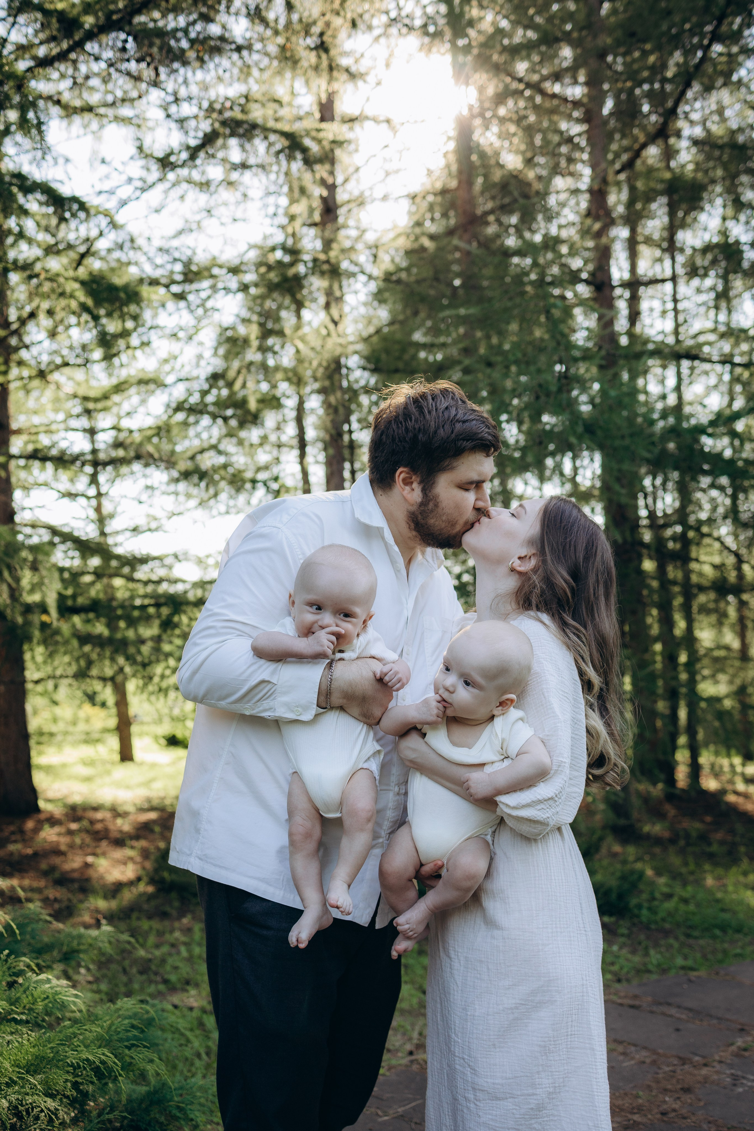 Антон, Настя, Саша, Леша. Семейный фотограф новорожденных УФА Гульнара Зиновьева