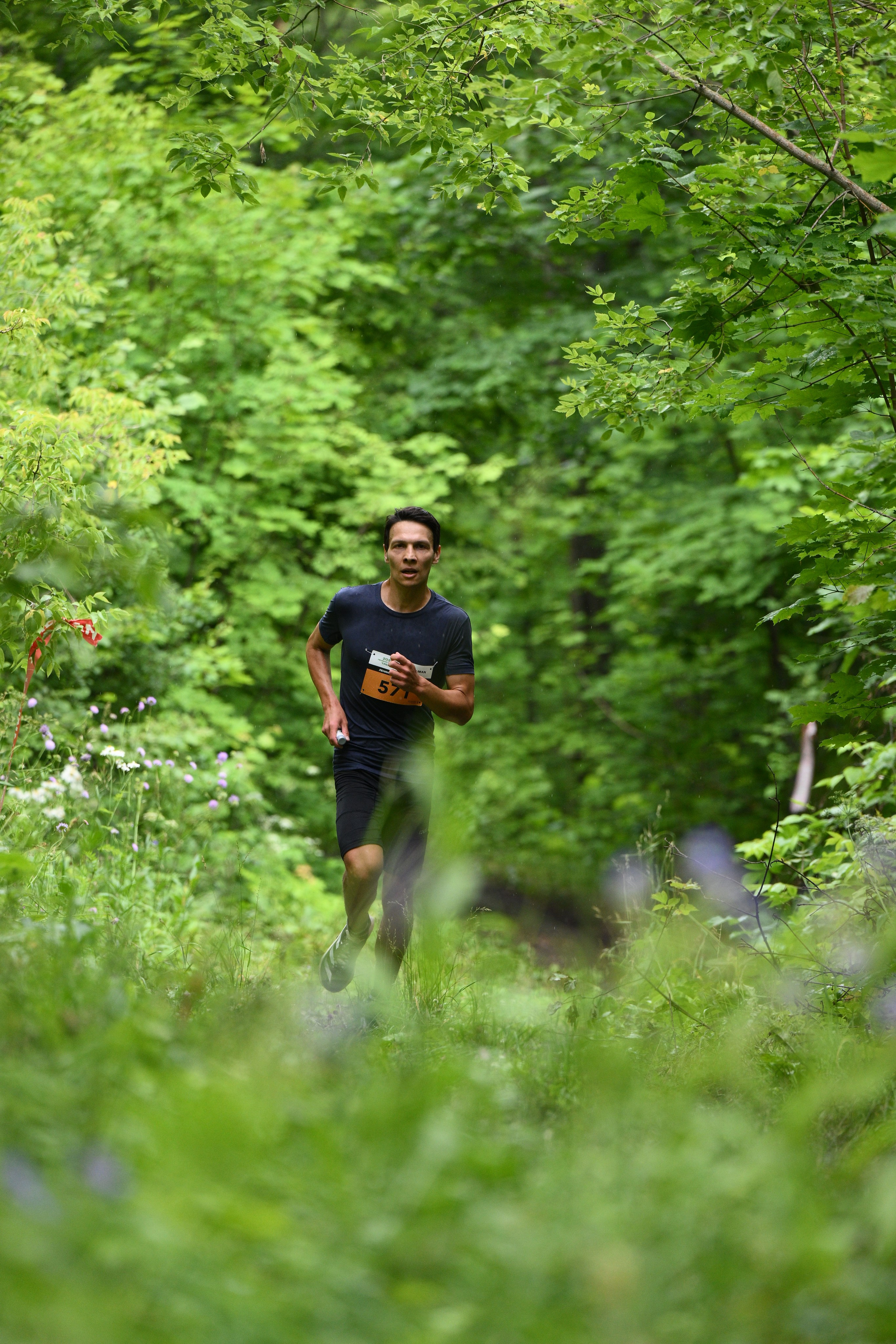 Трейловый забег. Лениногорский Трейл 2025. Спортивный репортажный фотограф в Ижевске Сергей Мерзляков