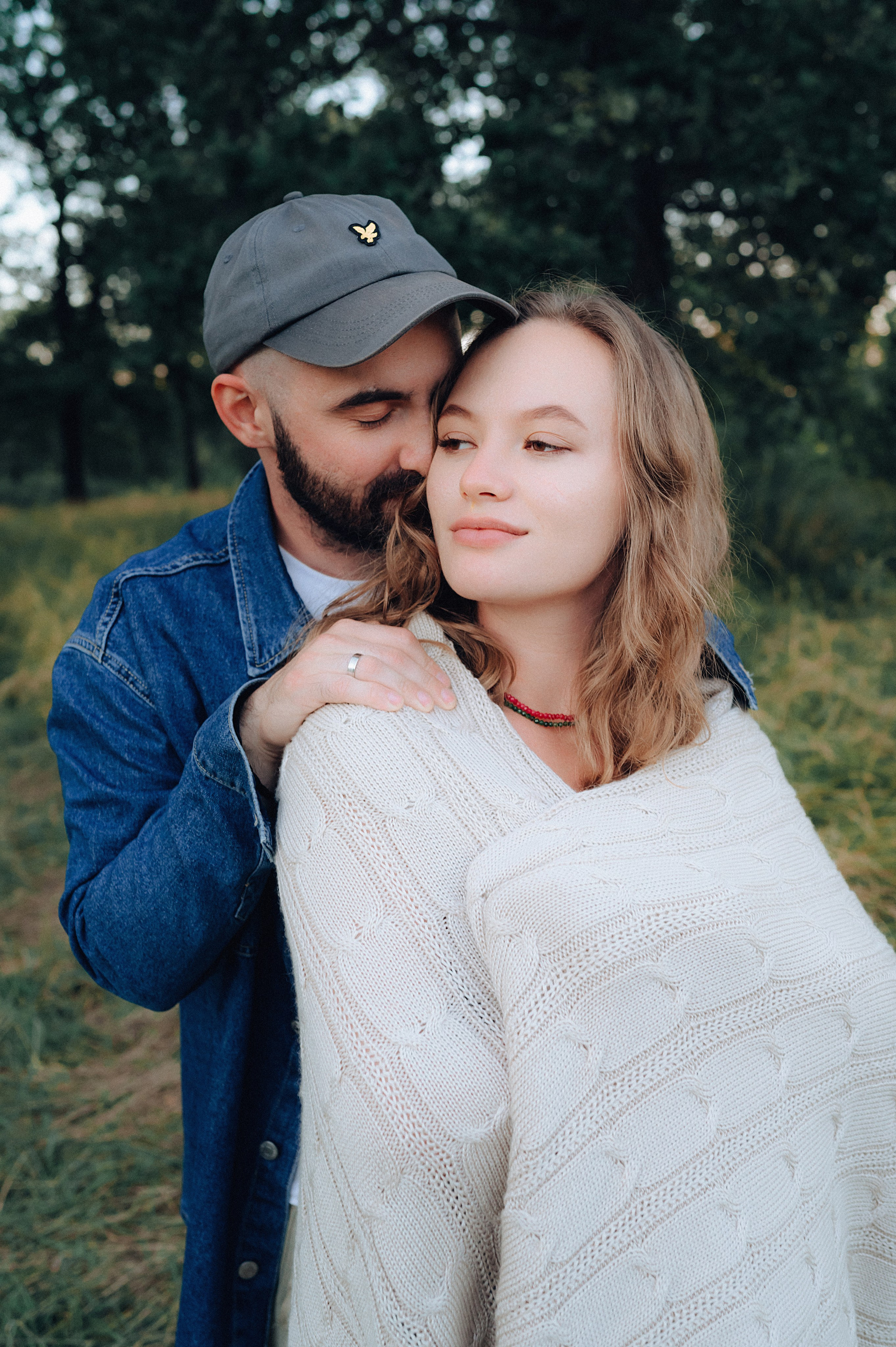 Лес.закат.Вика и Денис. Детский и семейный фотограф Катерина Мишина