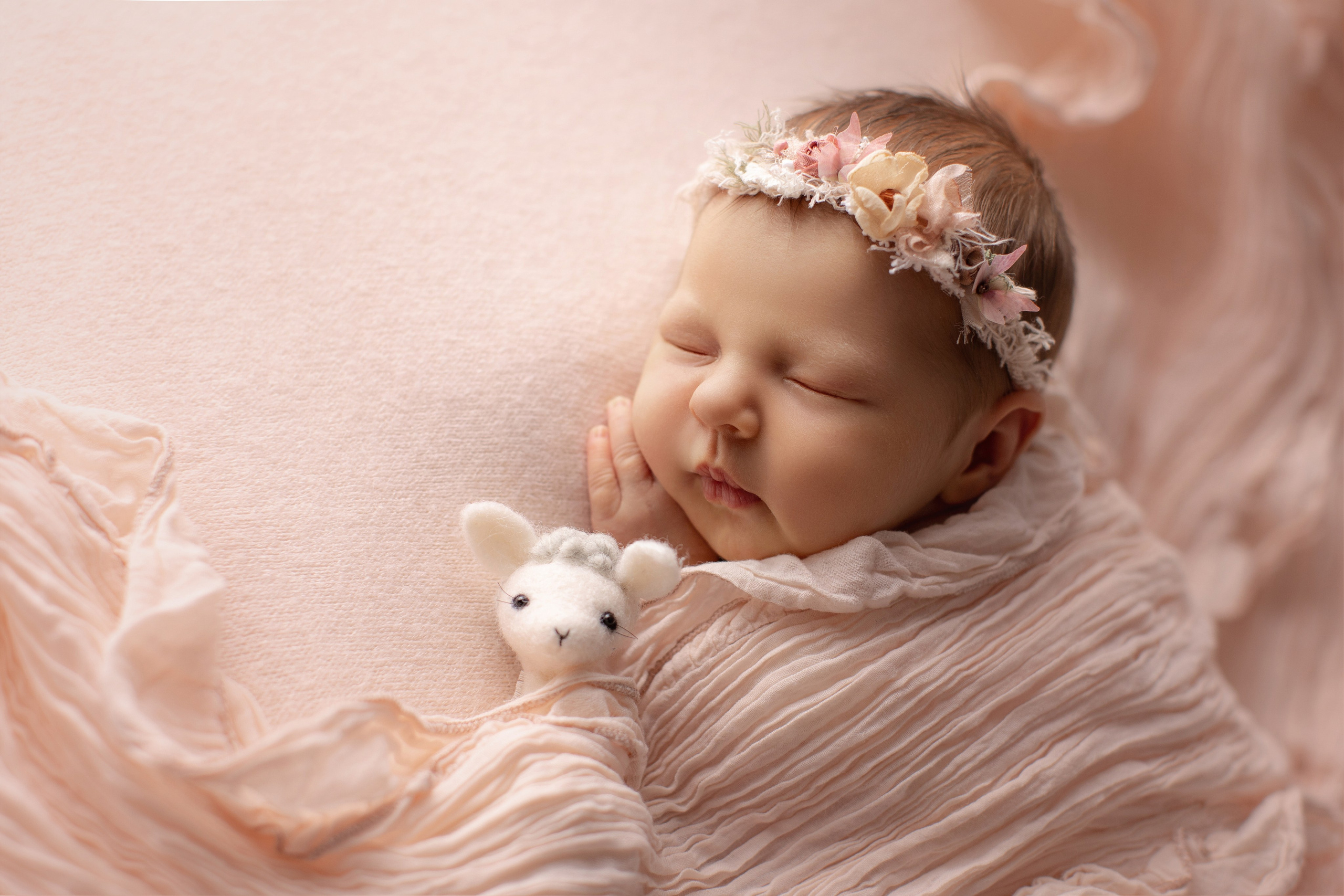 Lovely pink. Фотограф новорожденных, семейный фотограф в Санкт-Петербурге