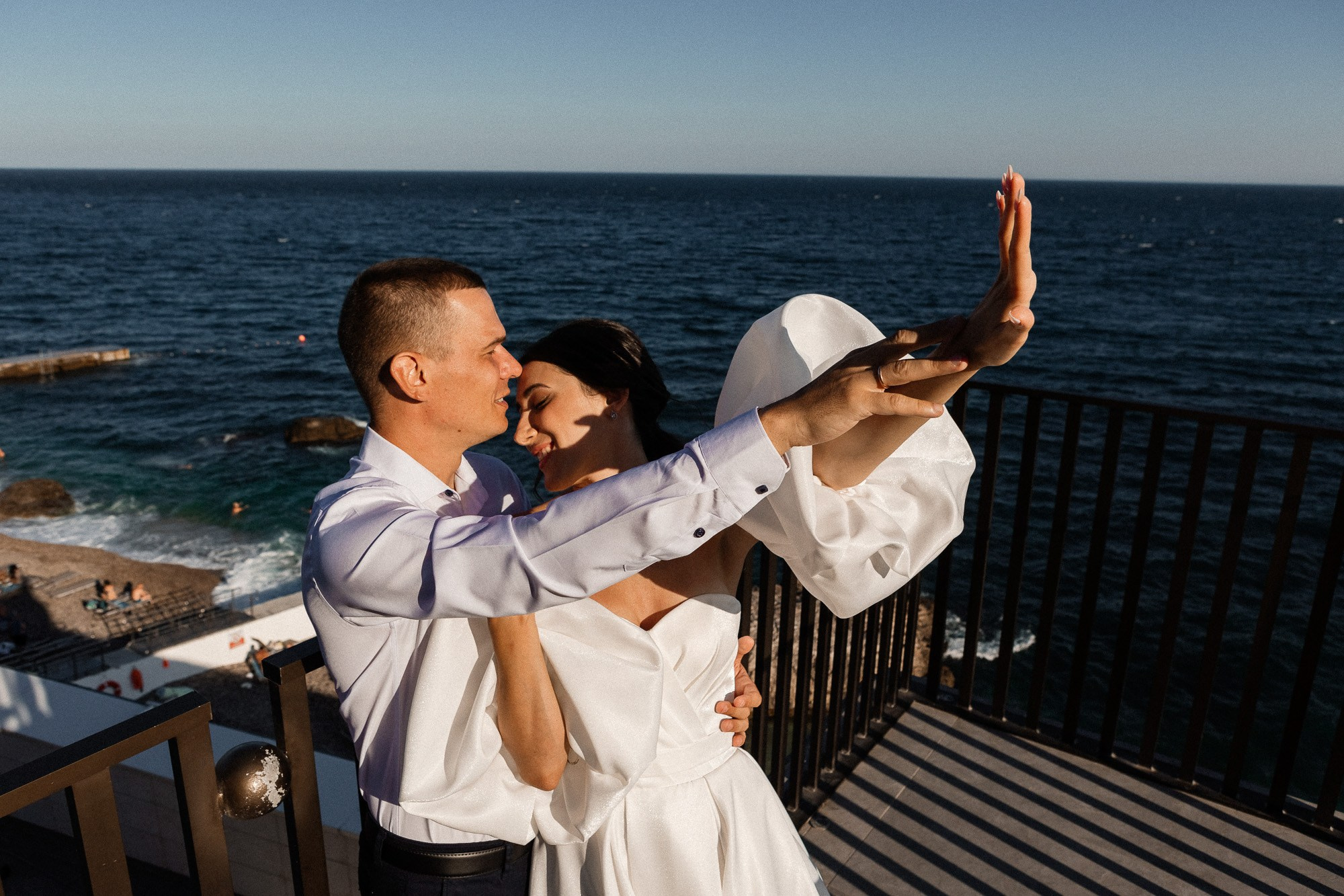 Николай и Юля — Свадебная фотосессия в Форосском парке. Свадебный фотограф, фотосъемка в Крыму, Севастополе, Симферополе, Ялте