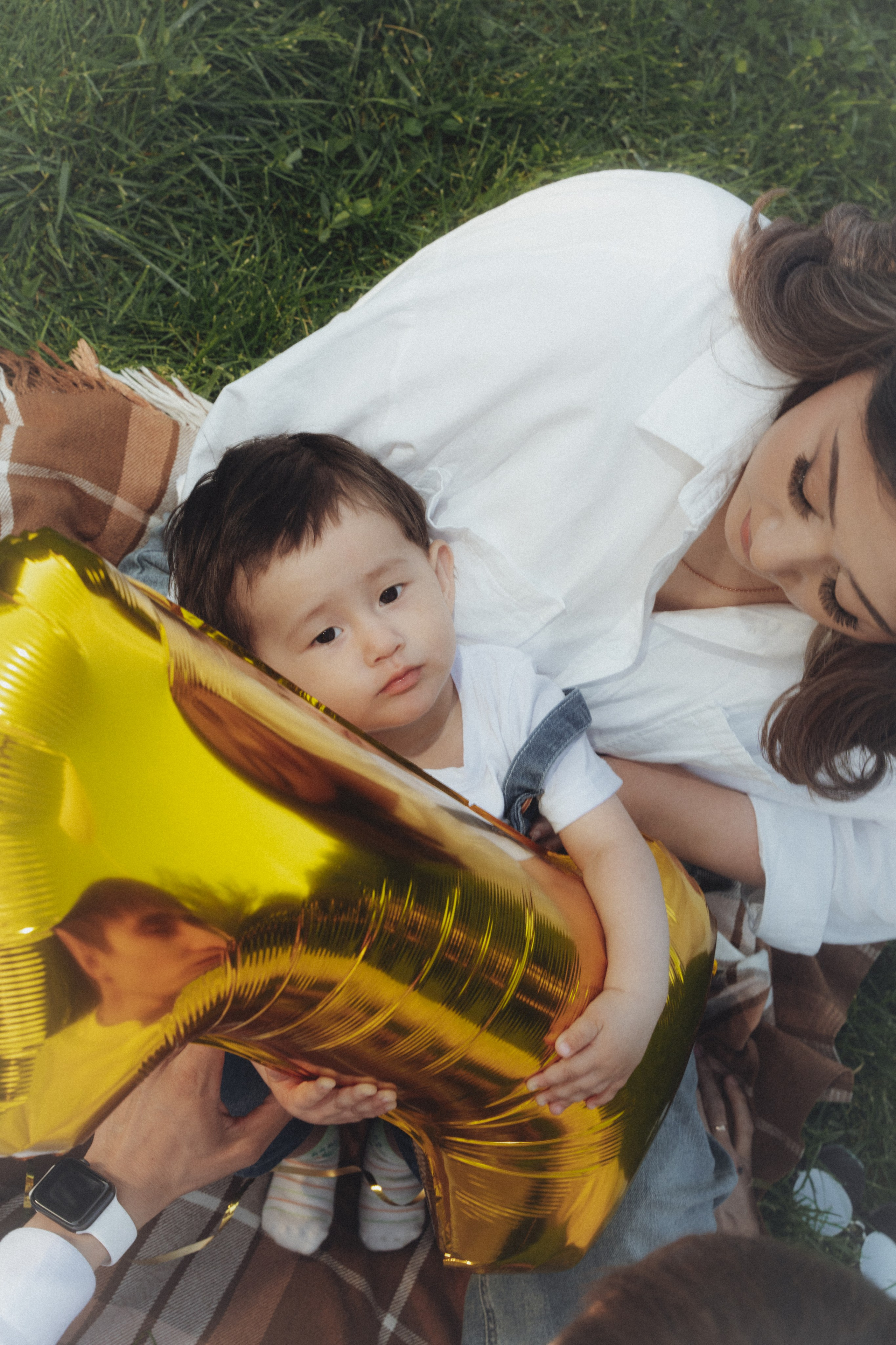 Ailuna is 1 year old