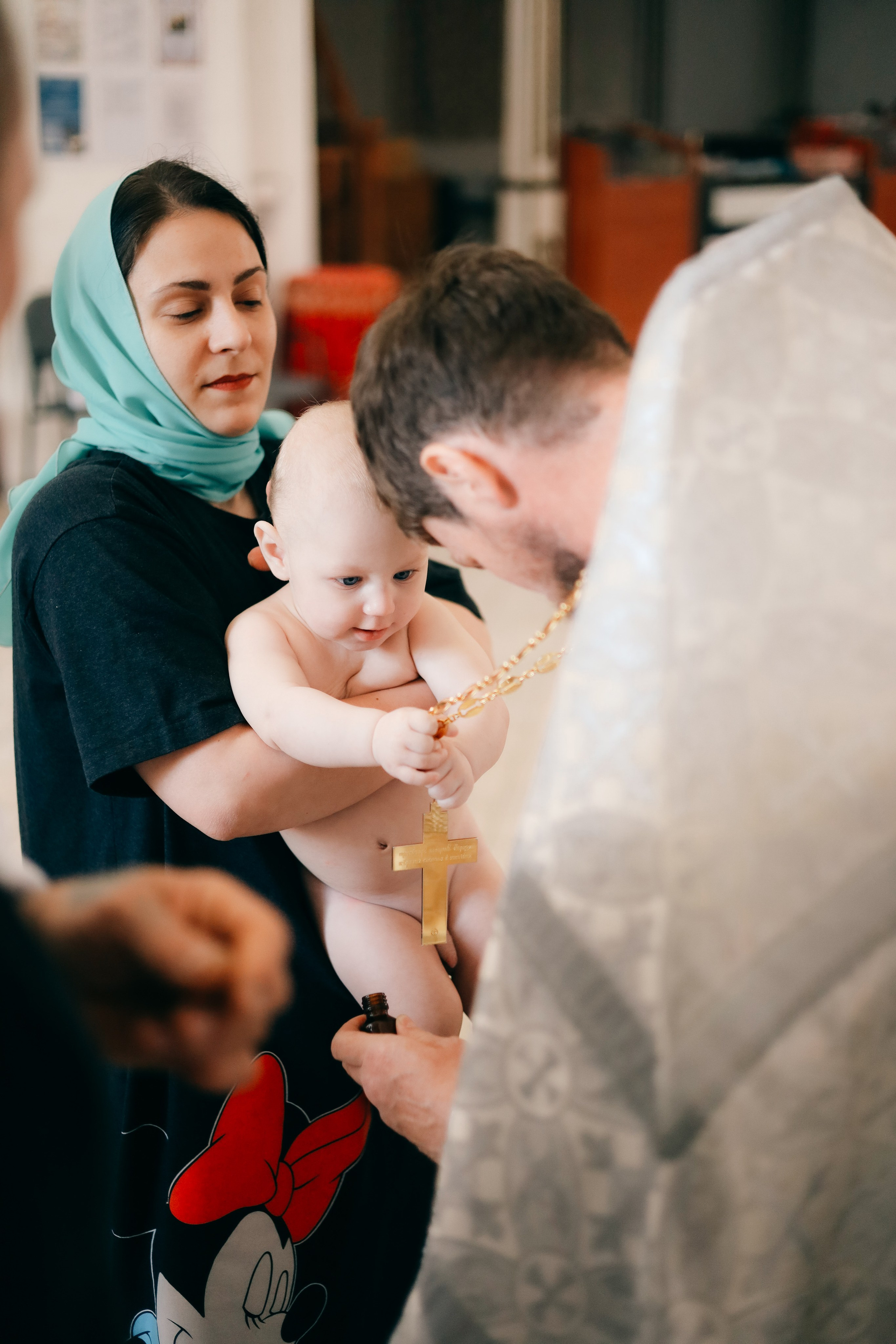 Крестины. Фотограф София Комкина