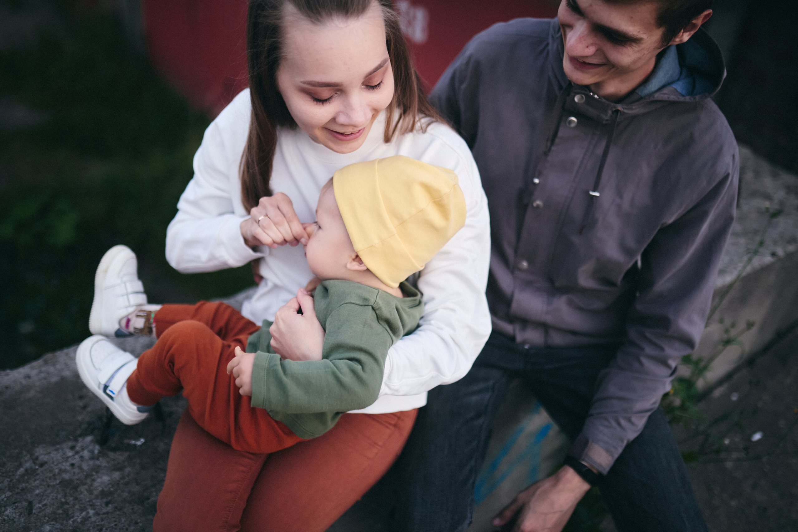 Кристина, Леша и Стёпа. Фотограф София Комкина