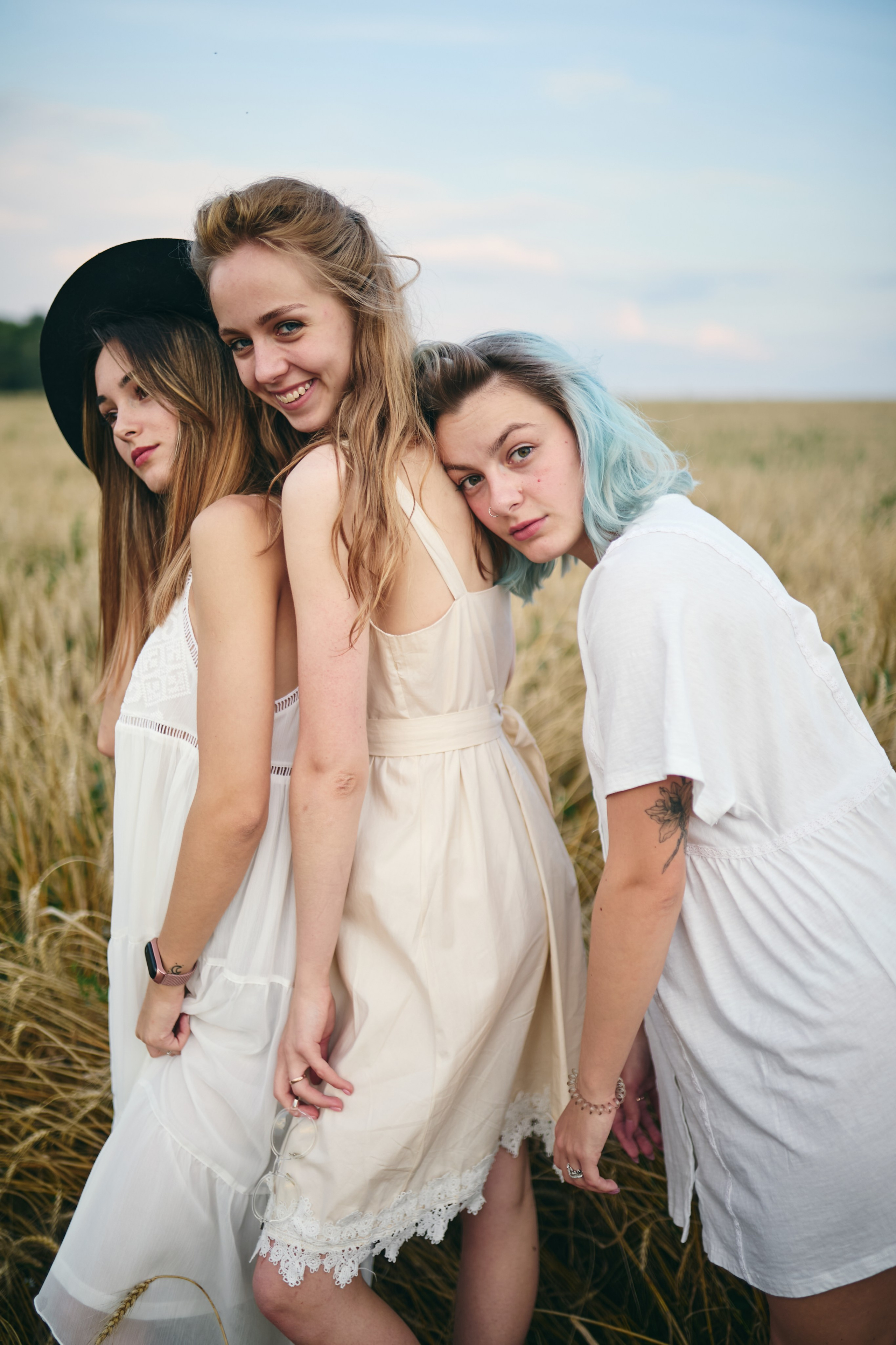 Аня, Лена и Арина. Фотограф София Комкина