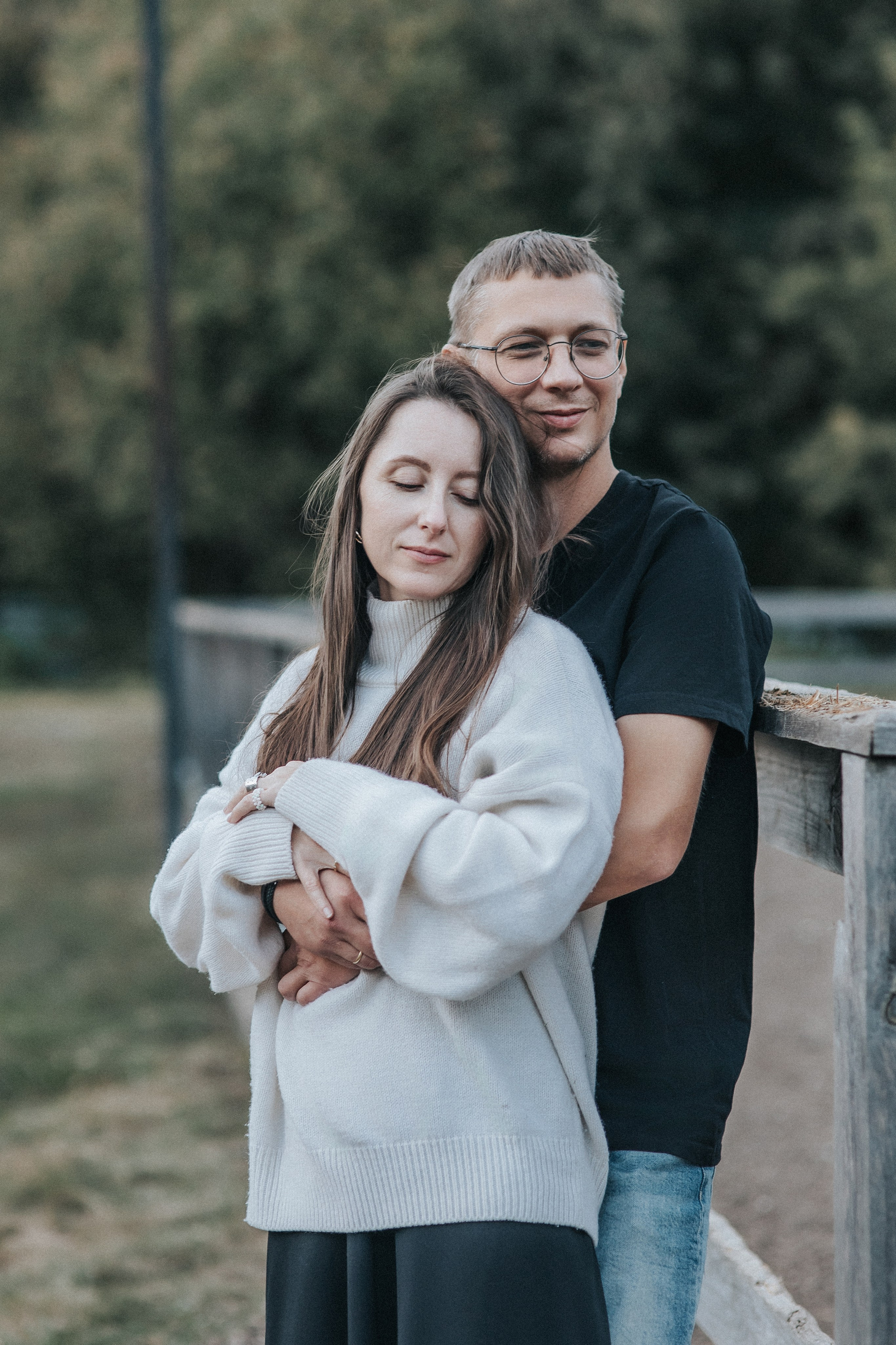 Большая семья и черный конь Султан. Семейный фотограф в Москве Наталья Чуб, заказать Фотокнигу