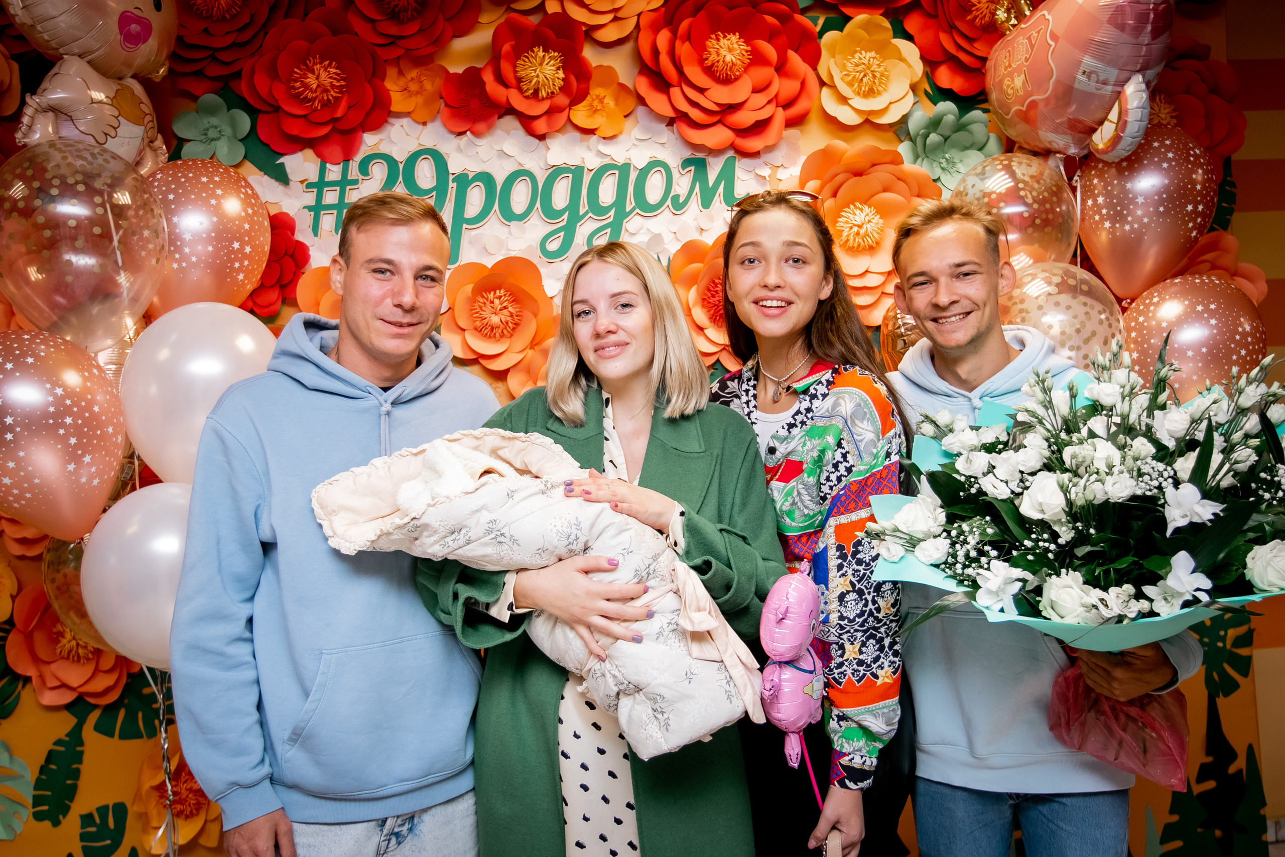 Фотограф выписки из роддома. Портретный фотограф в Москве