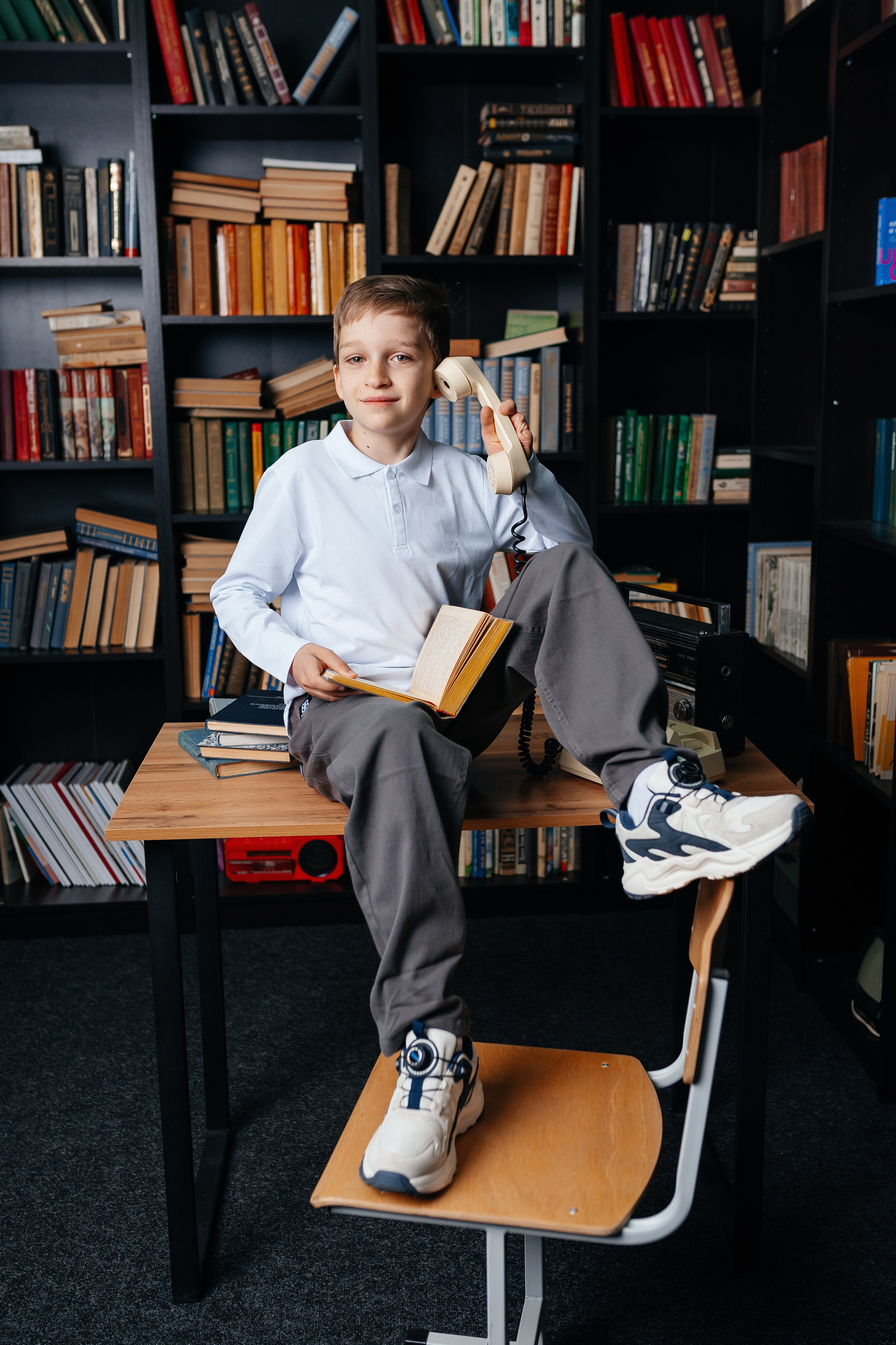 В студии. 4 класс. Фотограф Ким Наталья в Красноярске