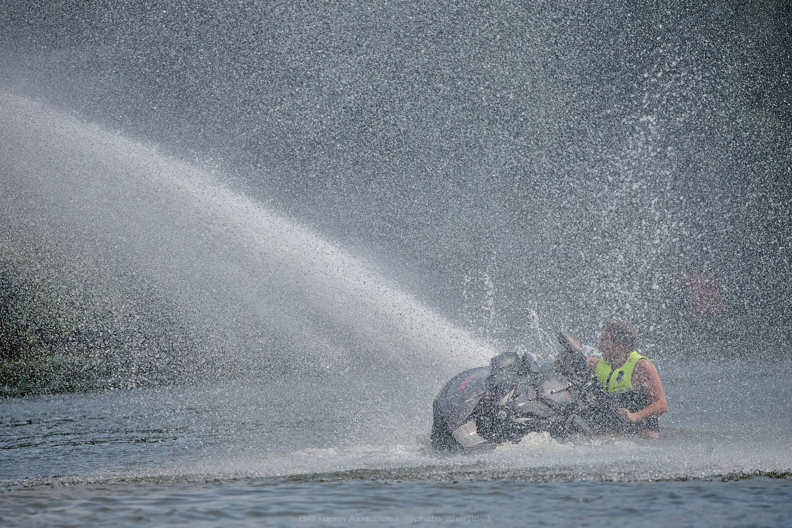 Аквабайки на Северке. Виктория Ахмылова. Фотограф в Москве