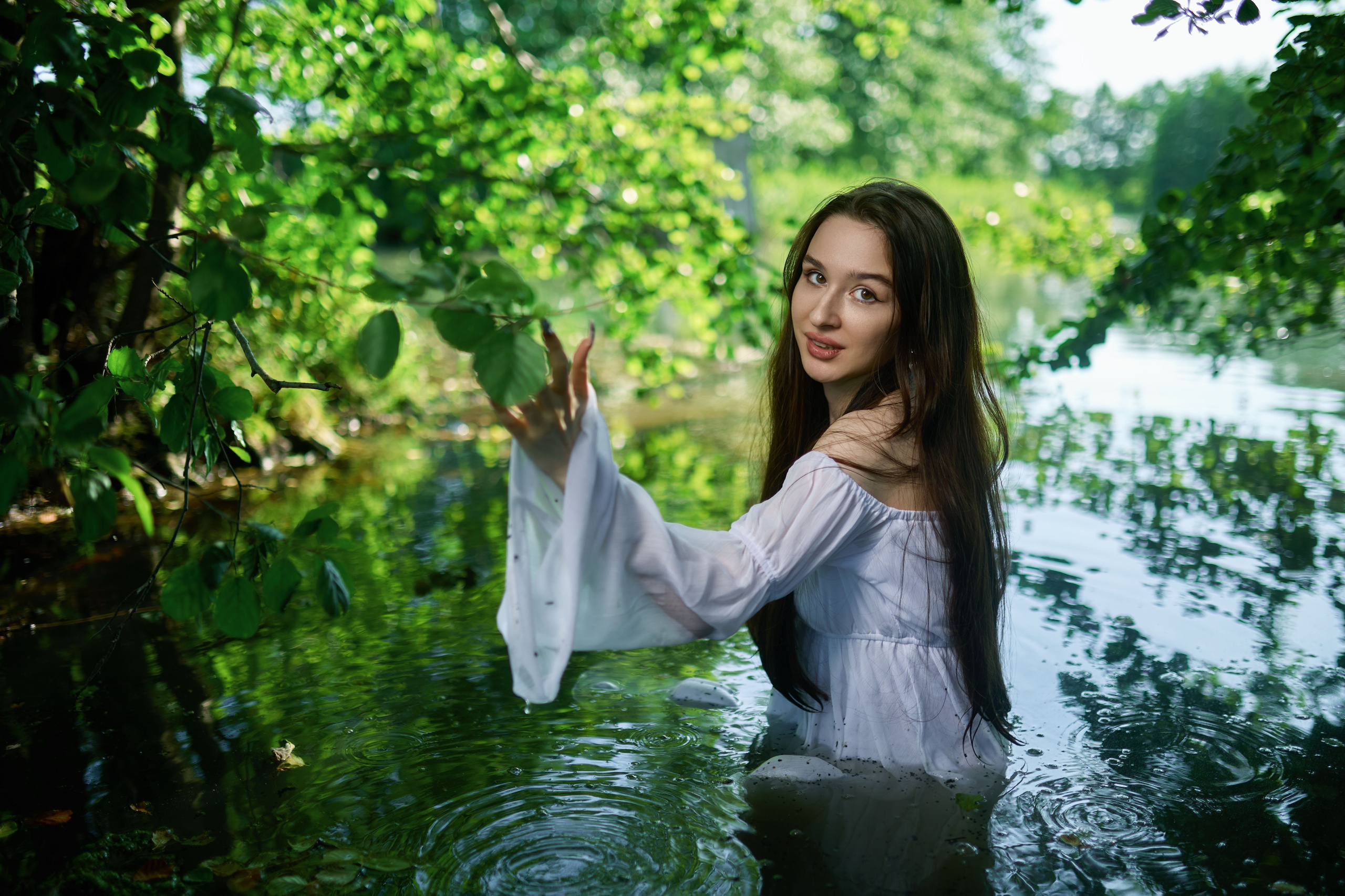 Александра. Водопад Торхлово. Владимир Суздалов (ProMaXe) — Портретный фотограф, тематические фотосессии в Чебоксарах