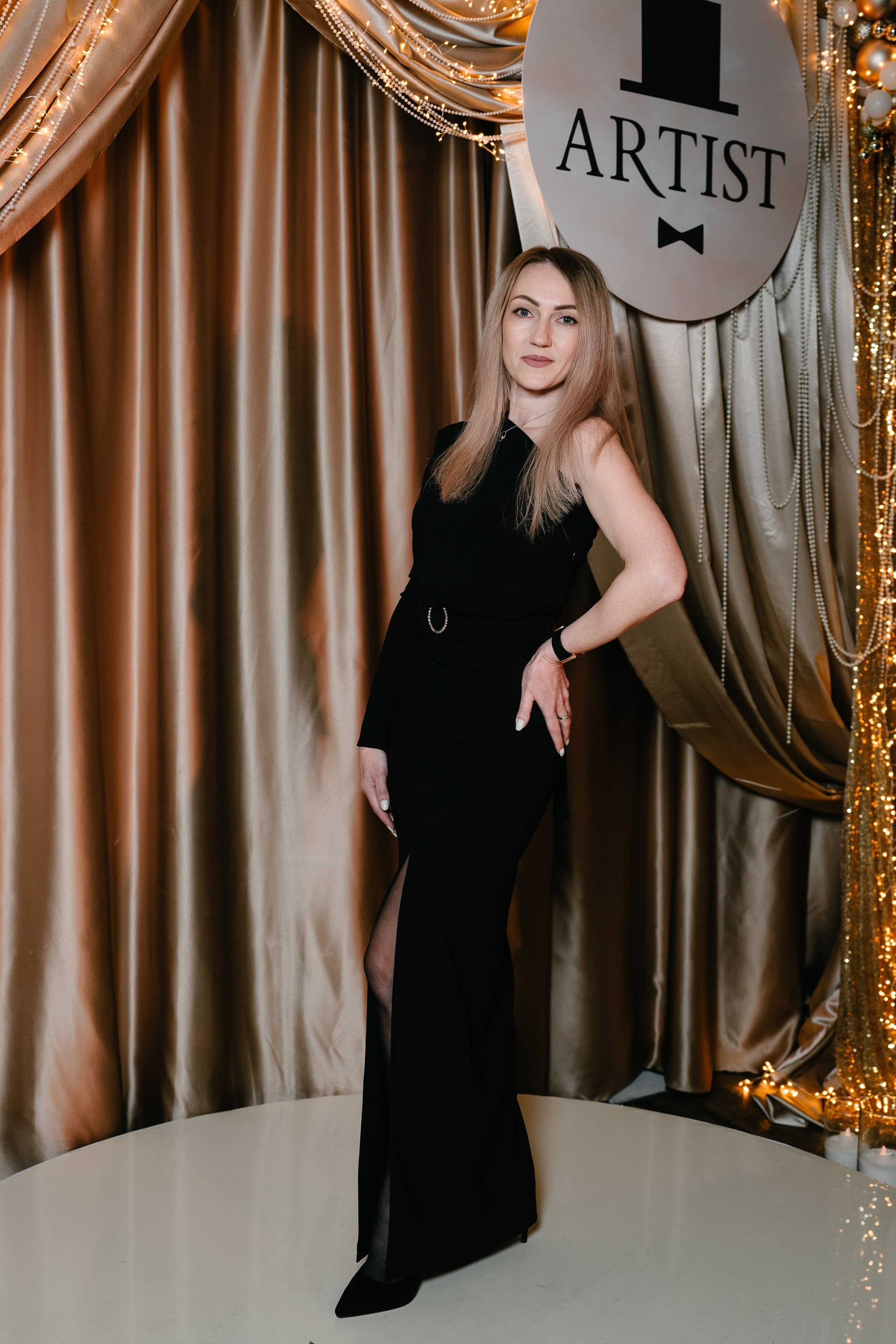 Новогодний вечер в Артисте. Свадебный и семейный фотограф в Воронеже Анастасия Бойко