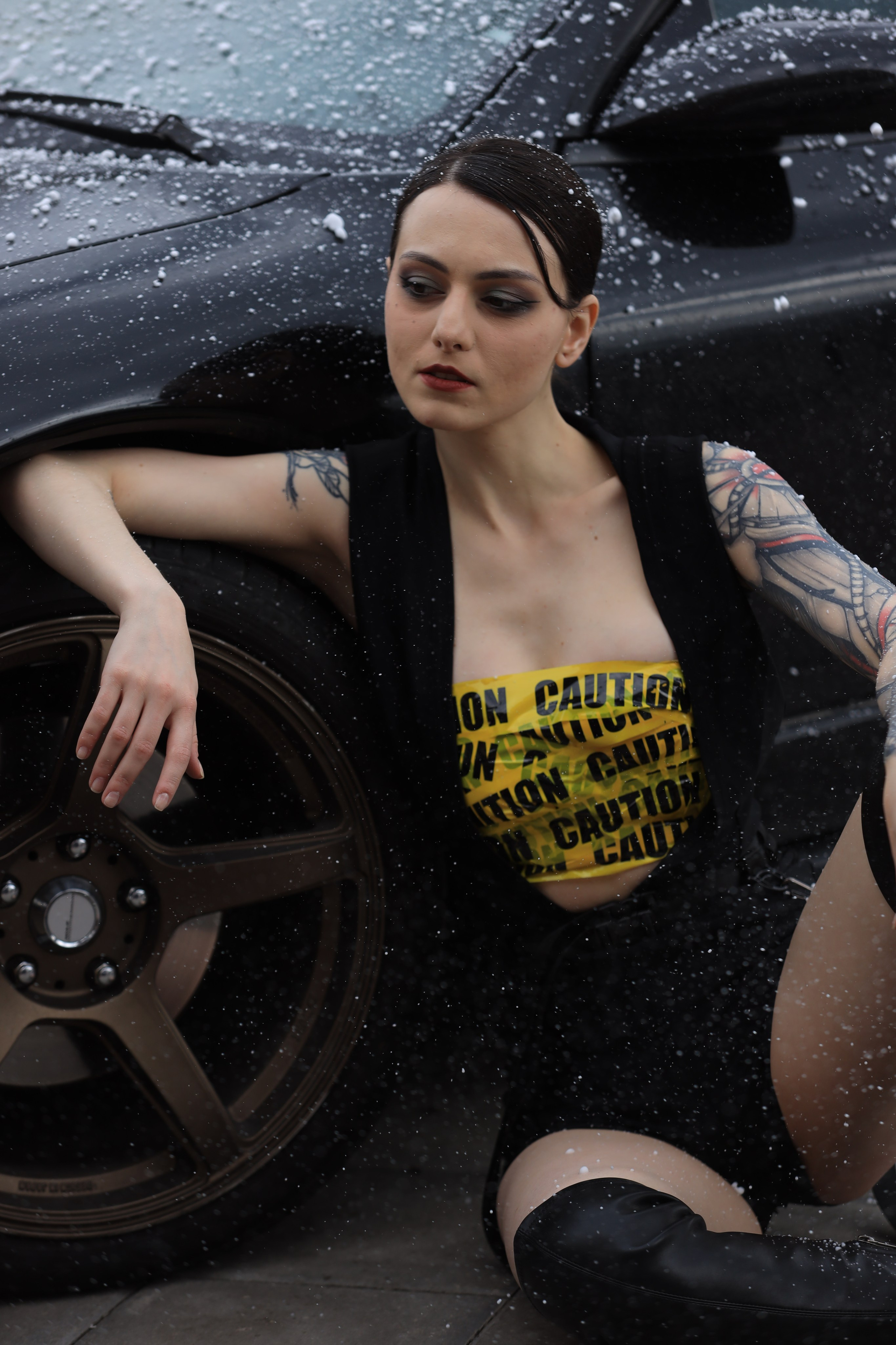 Японские тачки и снег. Съемка в студии под ваш запрос, студийные съемки, фотографии архитектурных объектов — Александр Евстигнеев — фотограф Москва