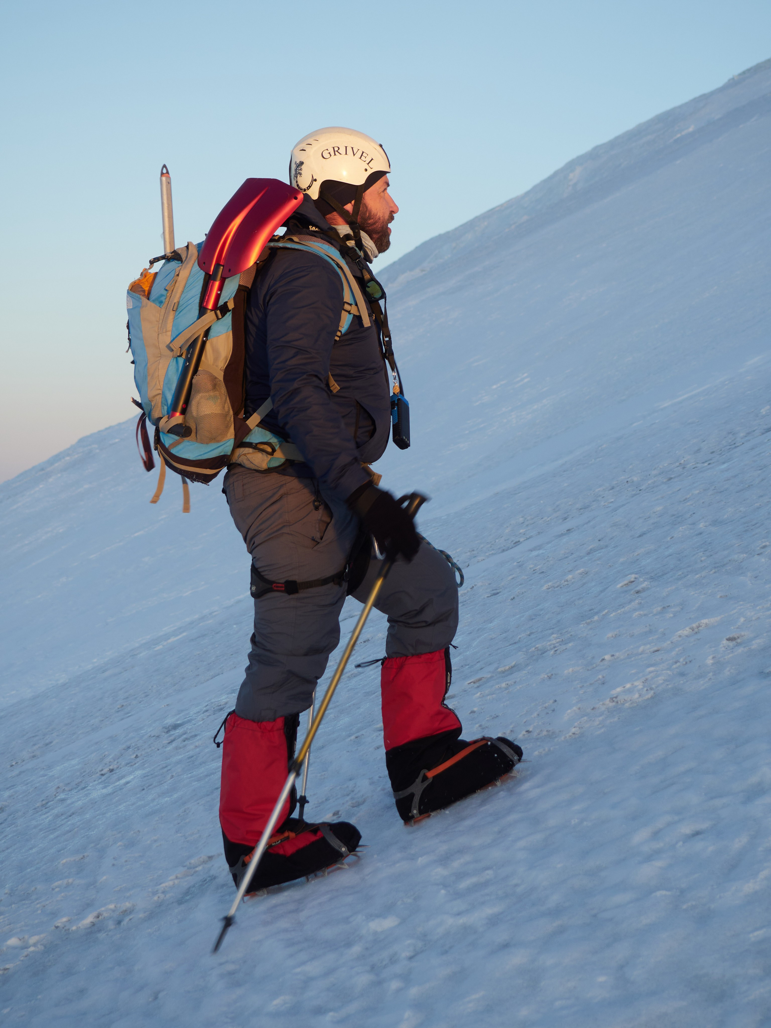 Фотограф на Эльбрусе