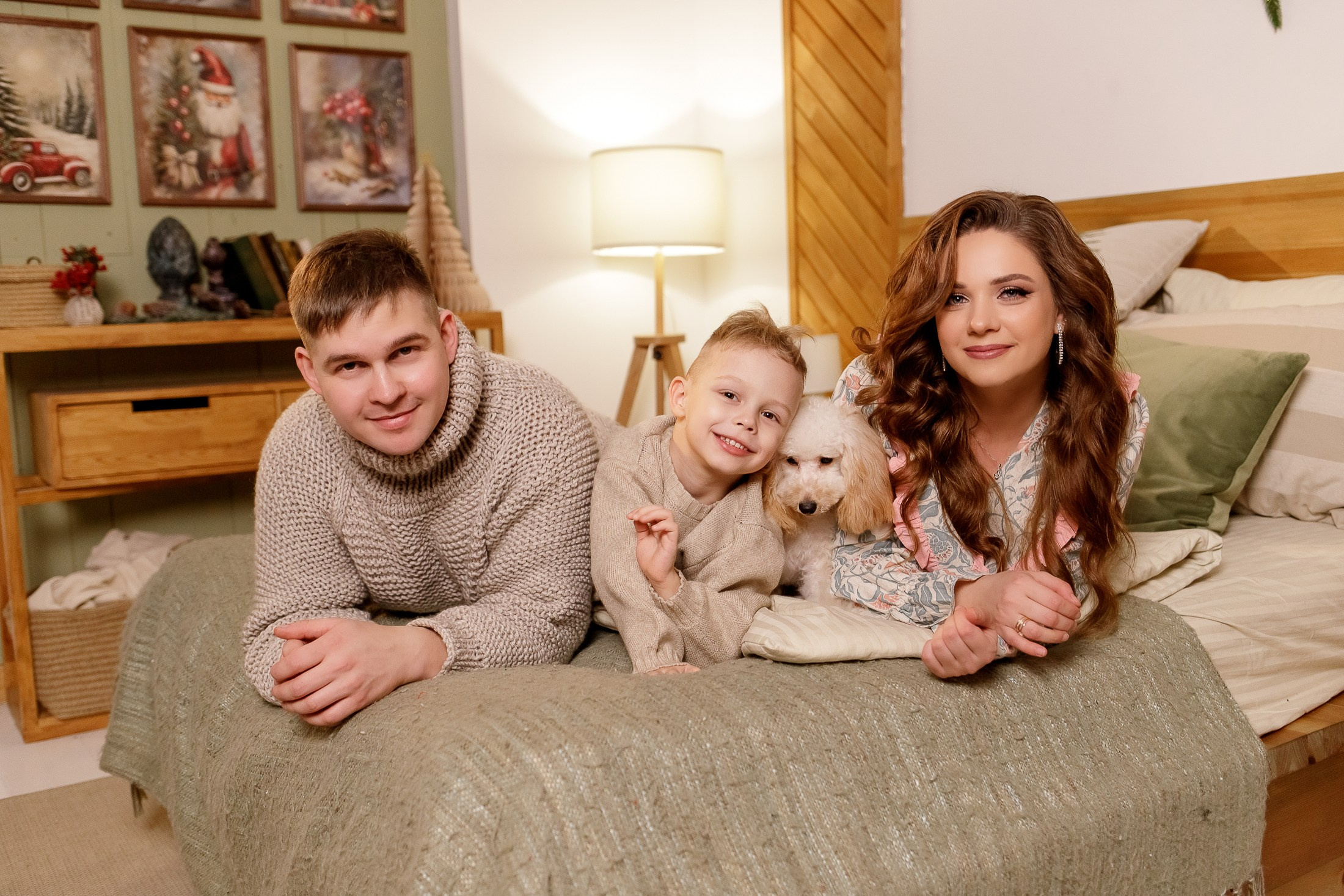 Семейная фотосессия. Фотограф Симонова Юлия. Пенза. Новогодняя фотосессия