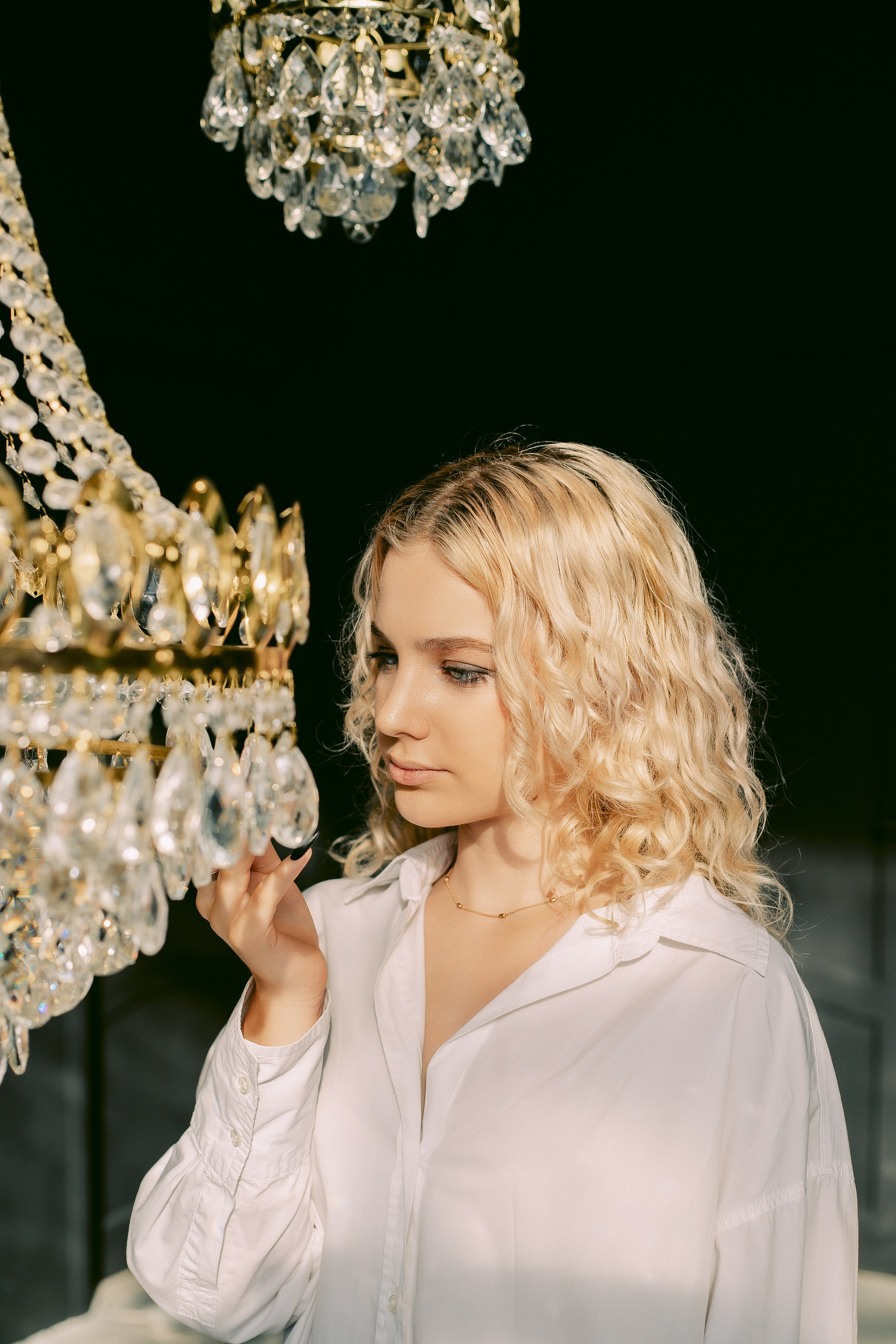 Семейная фотосессия взрослой дочки и мамы в студии. Фотограф в Санкт-Петербурге, Анна Скворцова