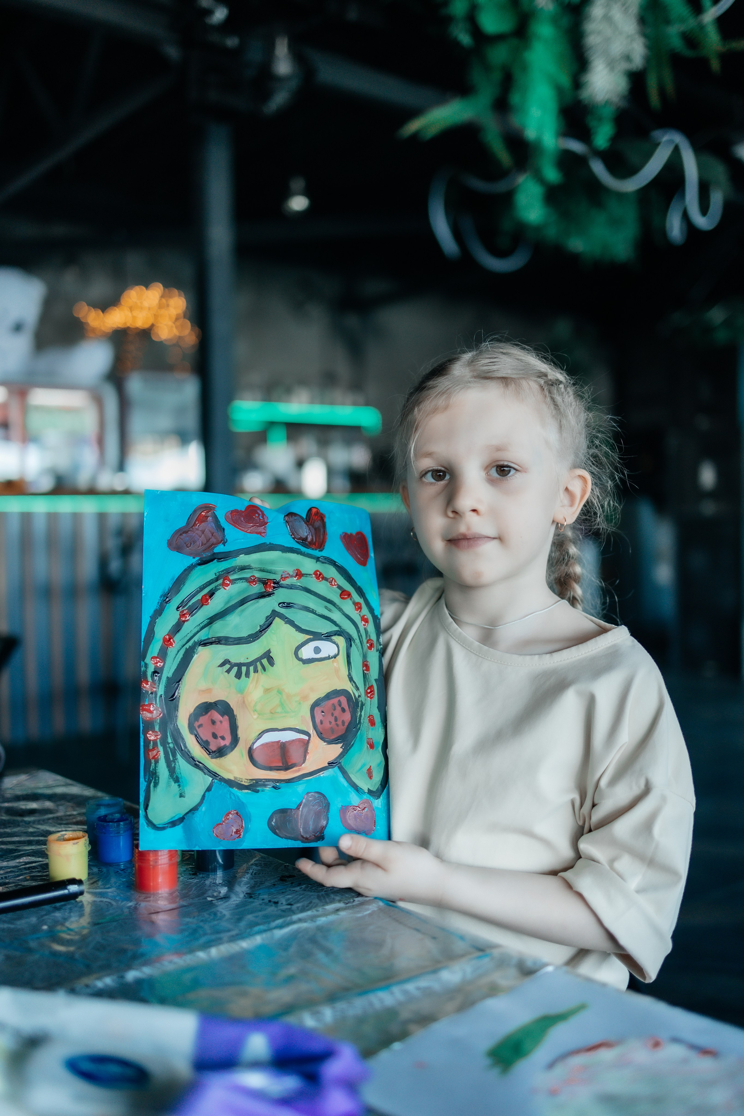 Азартное рисование. Семейный и детский фотограф в Славгороде Анастасия Винс