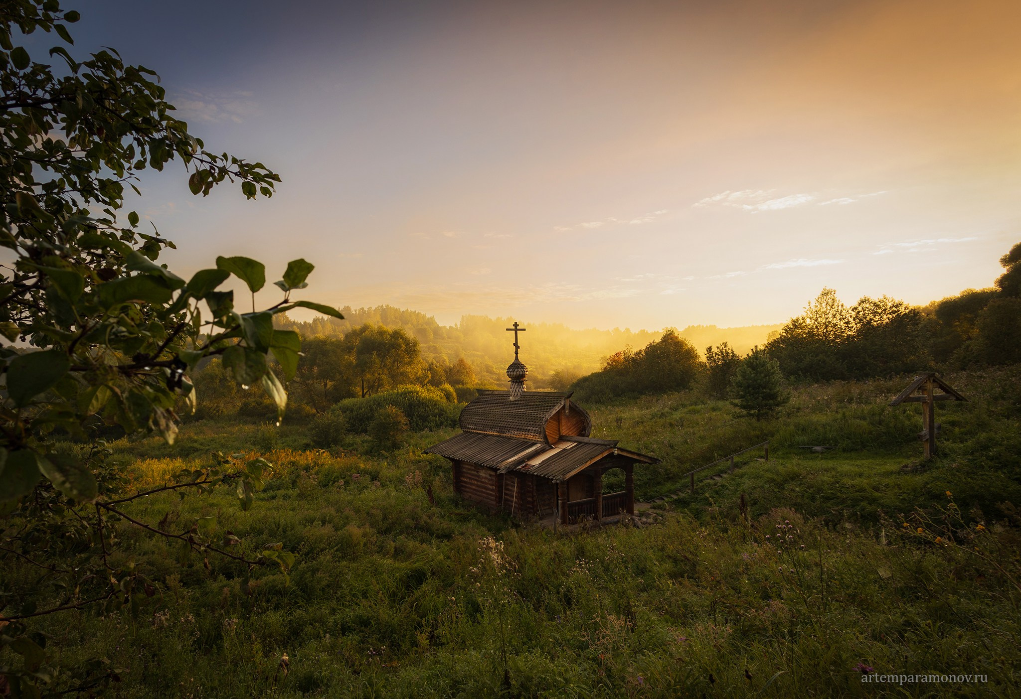 Михайловская церковь. Фотохудожник Артём Парамонов