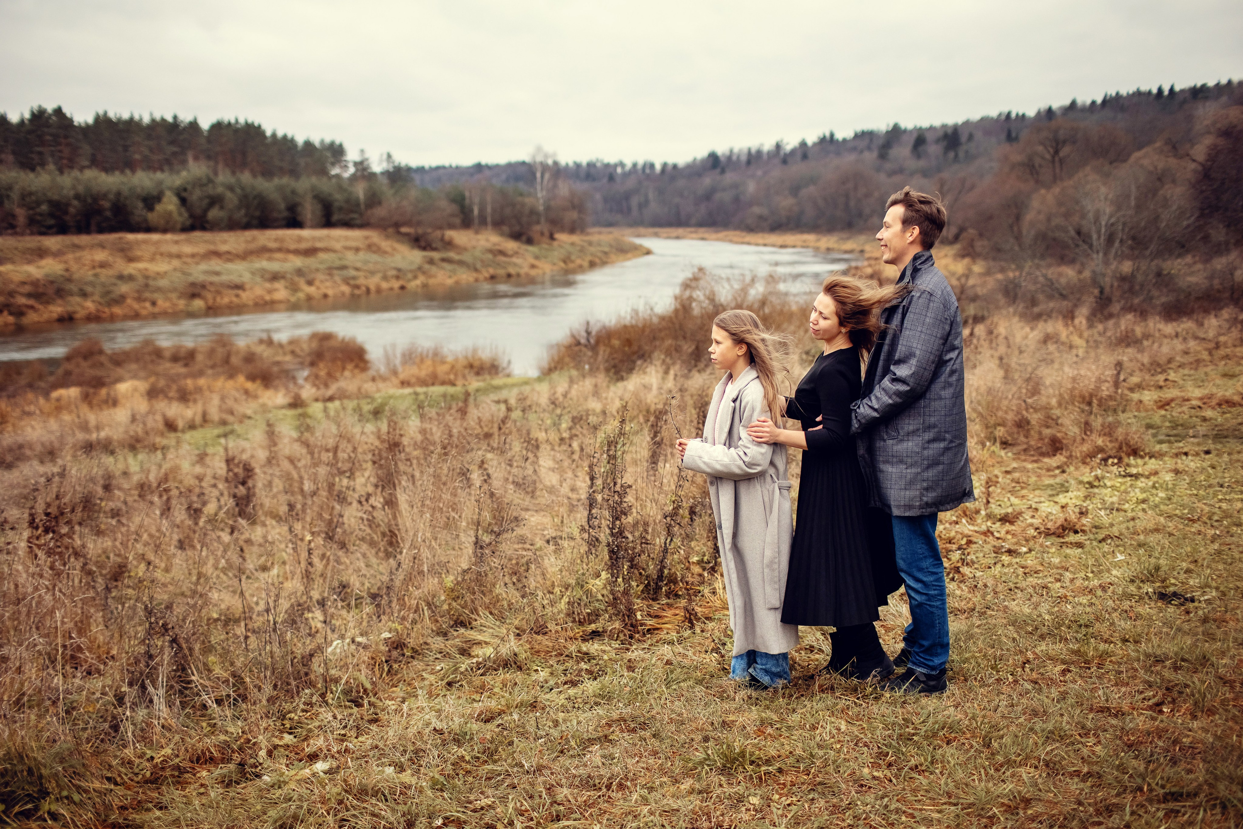 Лёша, Вика и Василиса. Детский и семейный фотограф в Москве Анна Ипатьева