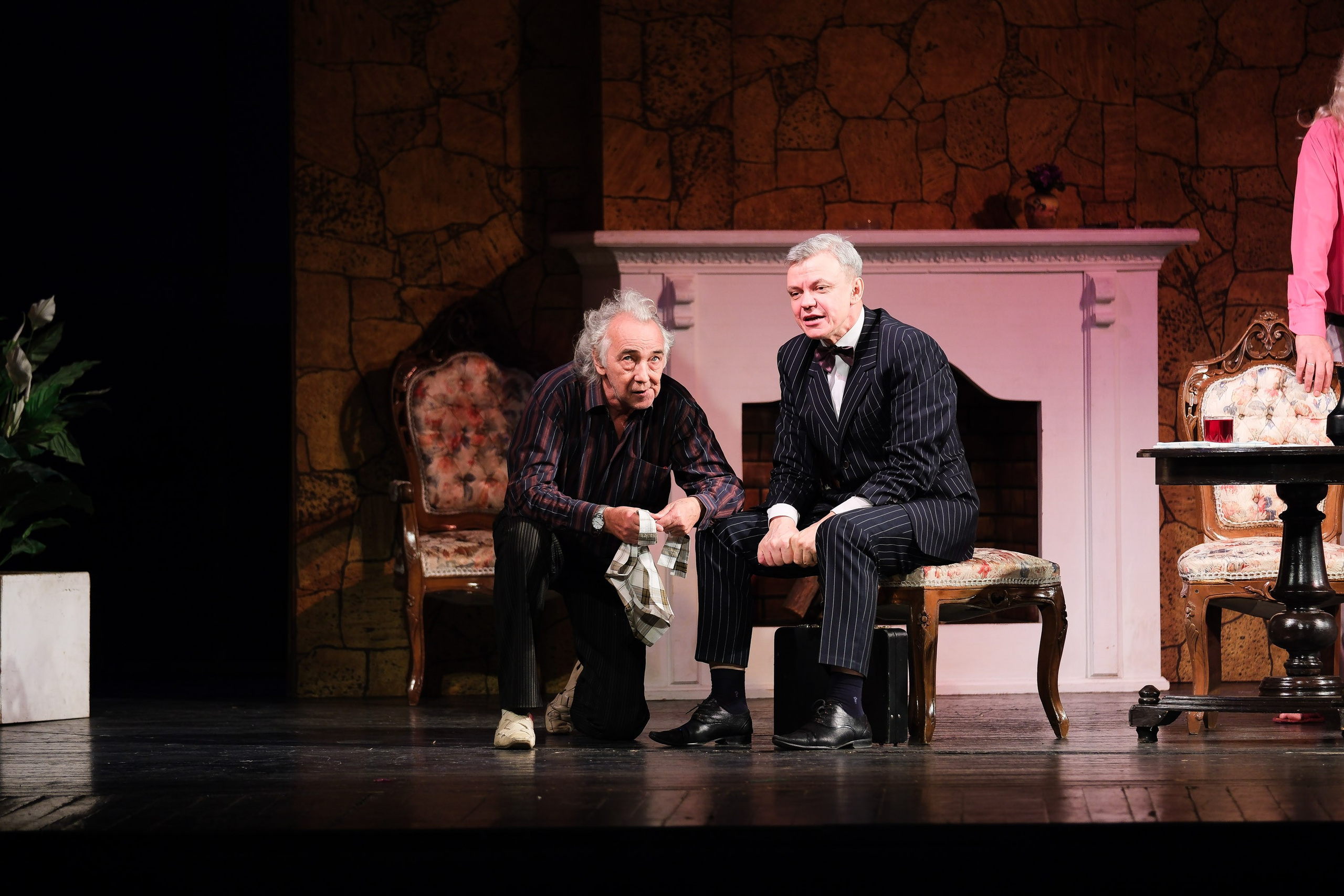 Ужин с дураком. Фотограф Анатолий Деникин