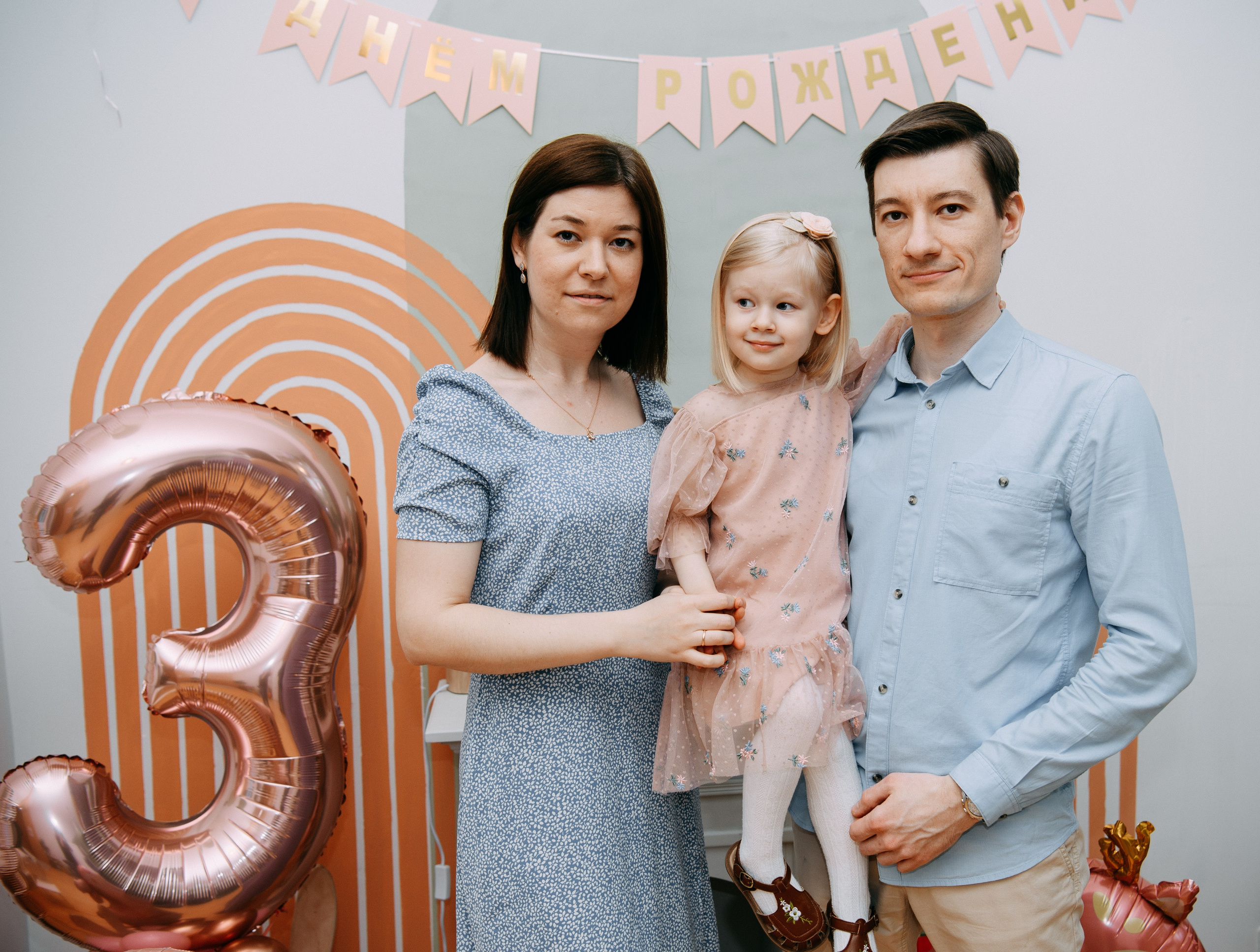День рождения Анны Павловны. Фотограф на выписку из роддома в Москве и МО