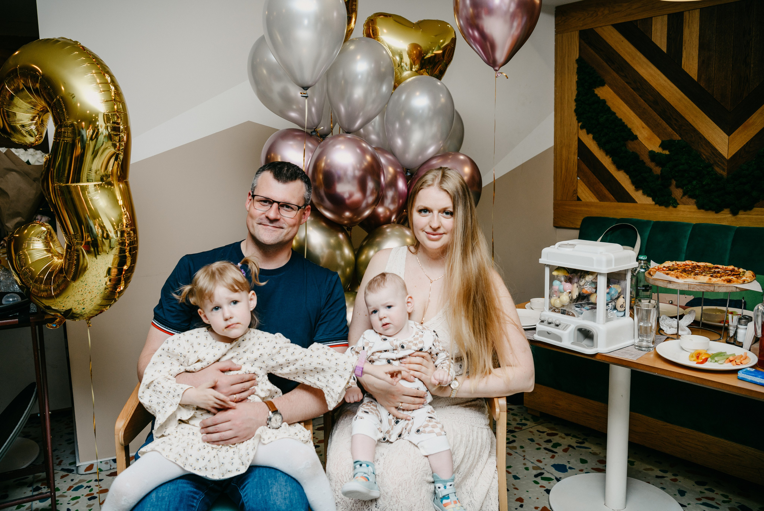 ДР Лизика. 3 года. Фотограф на выписку из роддома в Москве и МО