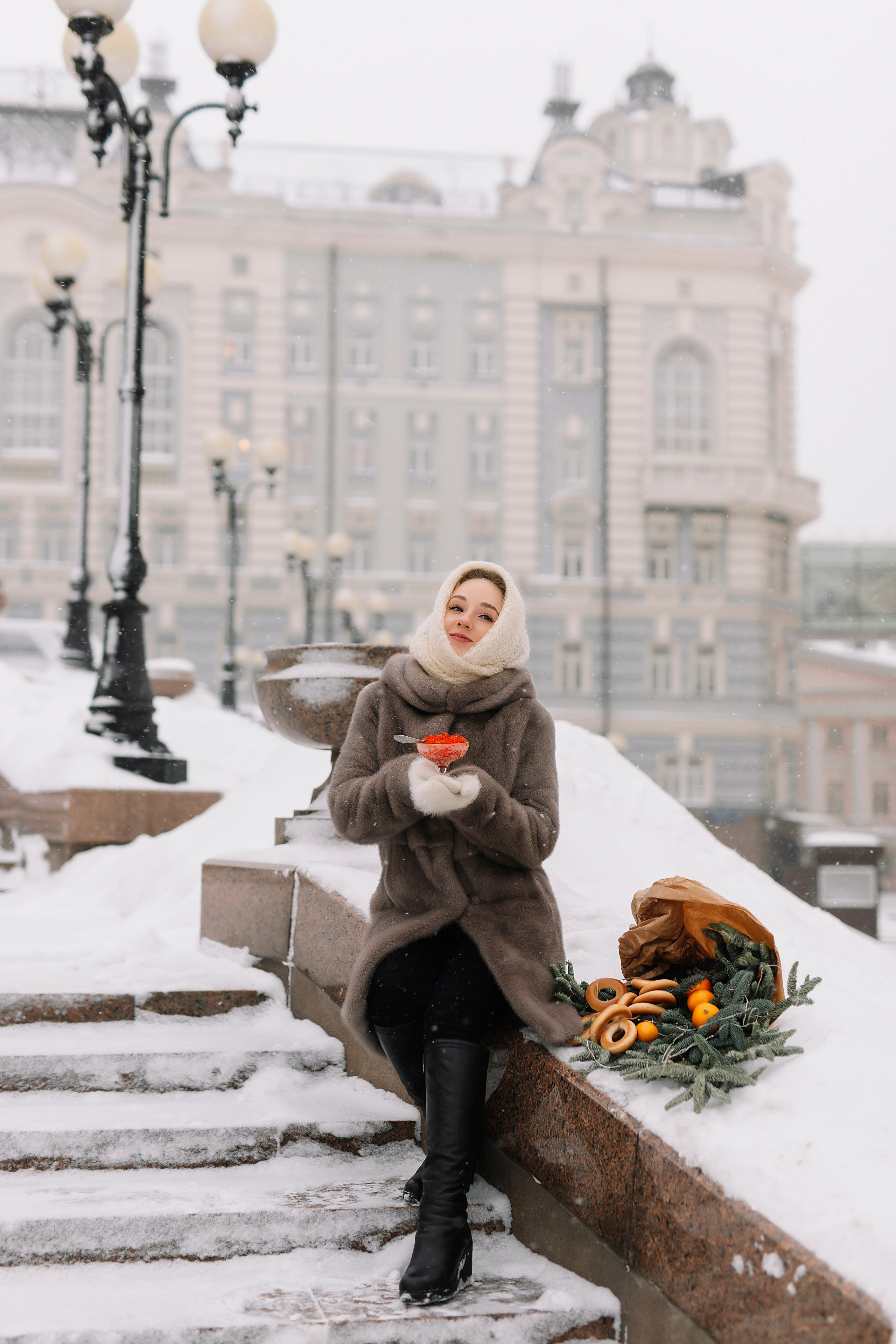 Новогодние съемки. Фотограф Москва Мария Захарова