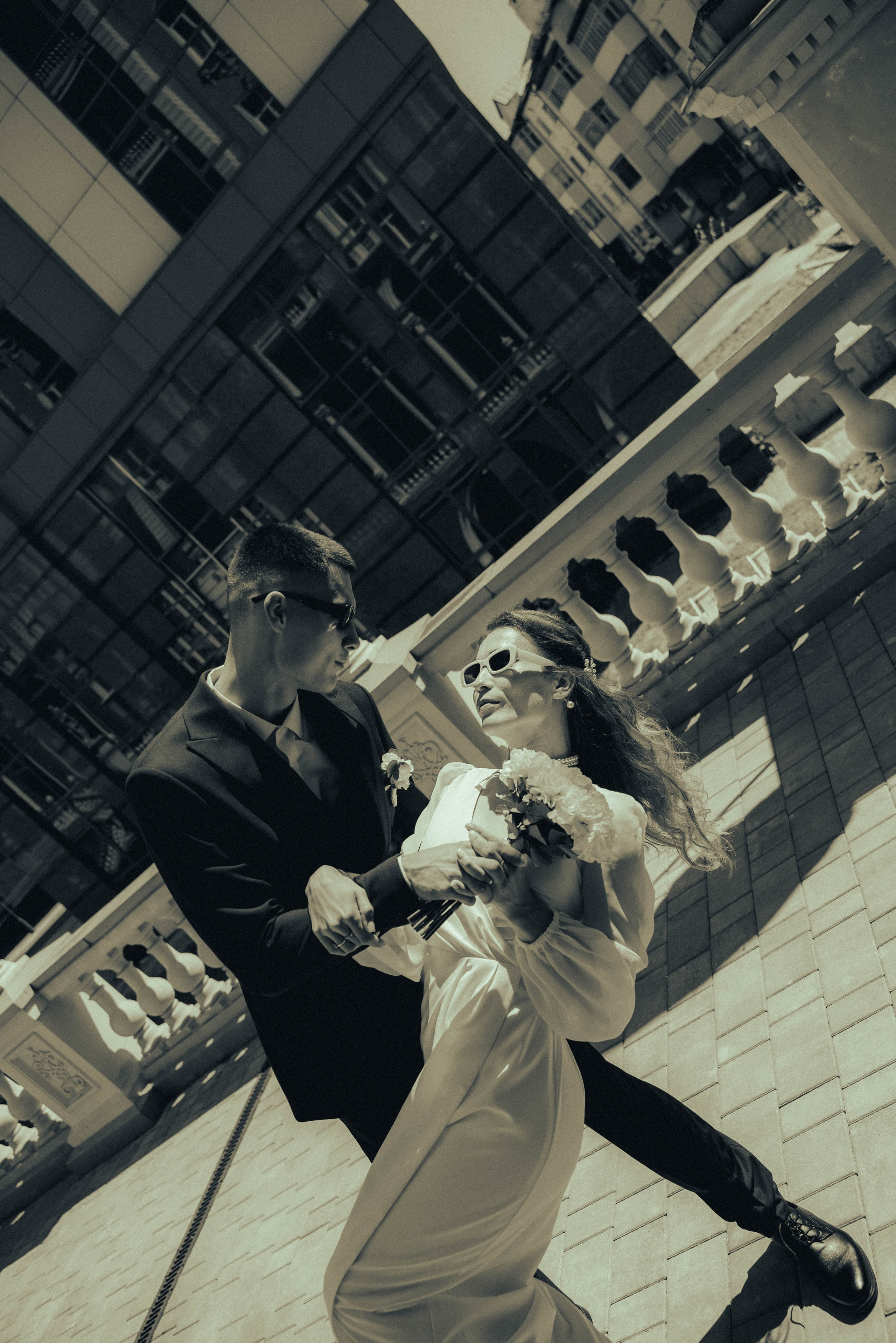 Свадебная прогулка Ольги и Вадима. Портретный фотограф в Казани Алёна Евсеева