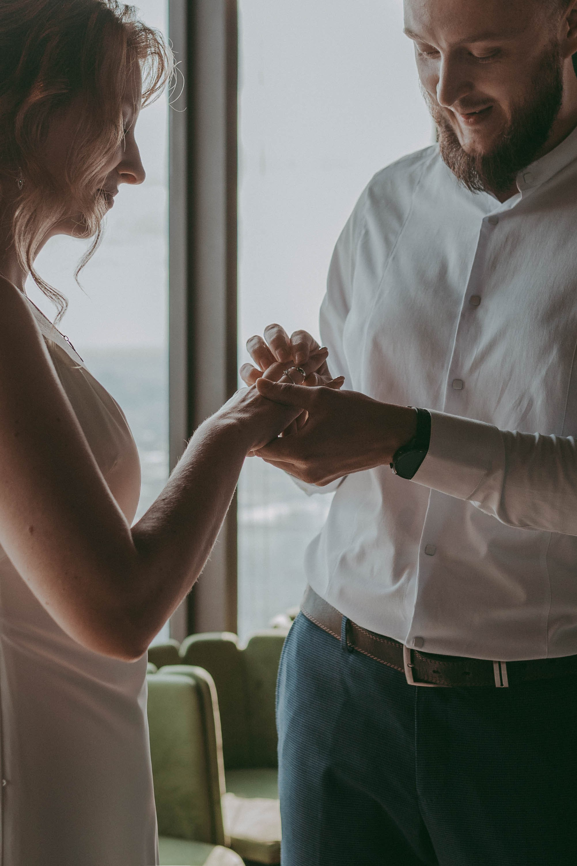 Башня Око, Москва Сити Иван & Таисия. Семейный и свадебный фотограф в Москве Виктория Махова