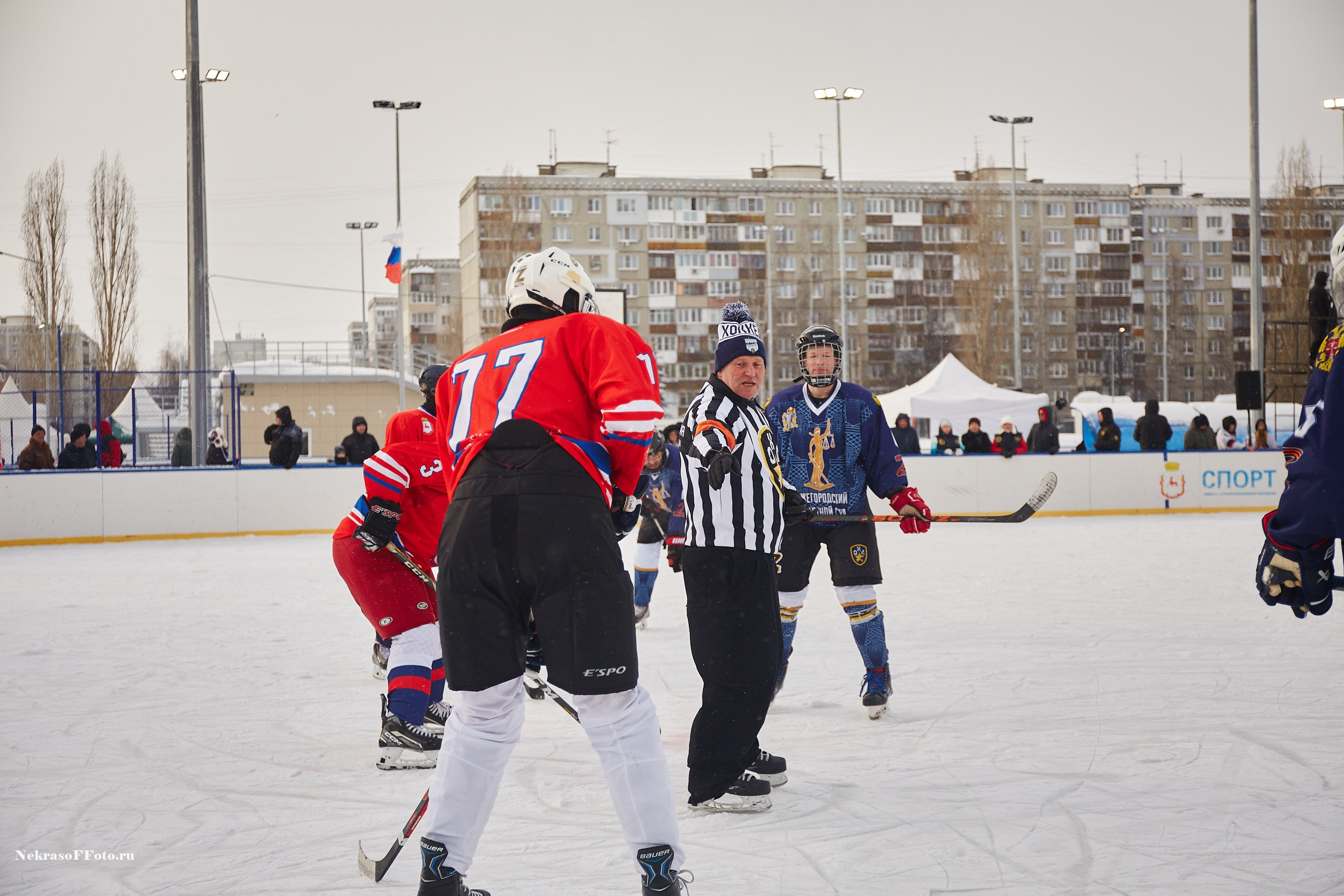 Турнир по хоккею «Русская классика» в рамках Офицерской хоккейной лиги. Спортивный фотограф Некрасов Денис
