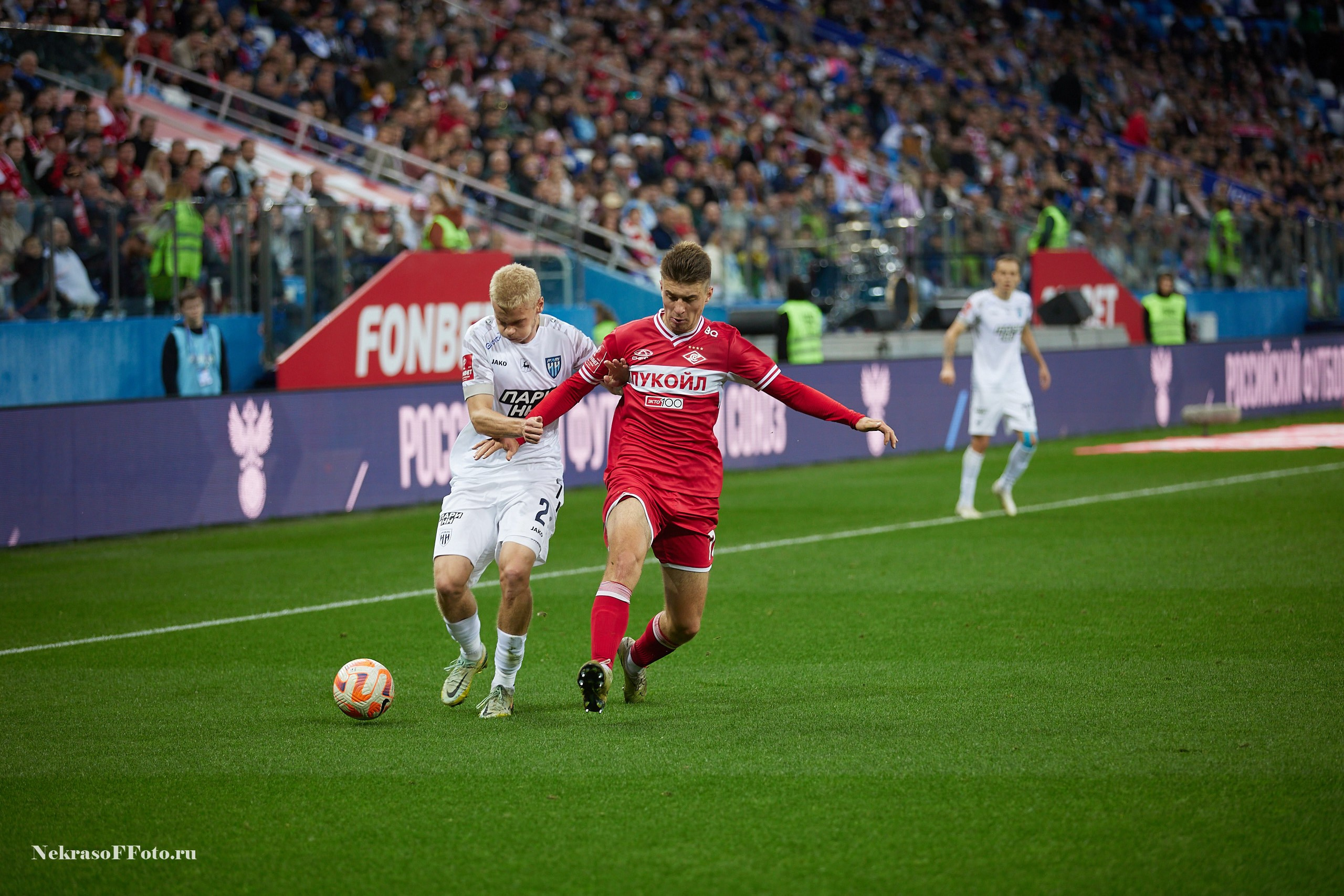 РПЛ ФК Пари НН- ФК Спартак. Спортивный фотограф Некрасов Денис