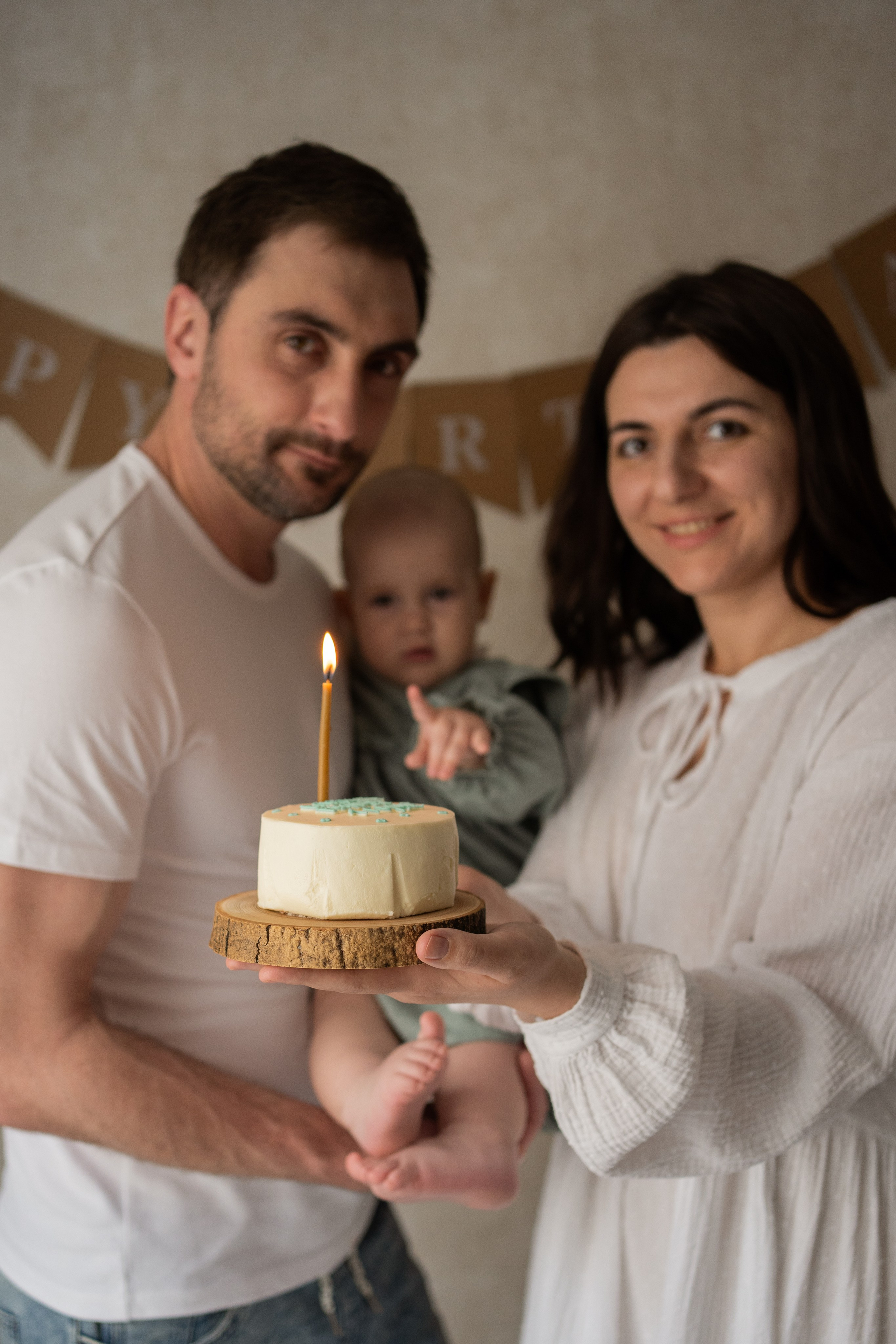 Домашняя фотосессия. Годик Еве. Фотограф грудного вскармливания в Москве Екатерина