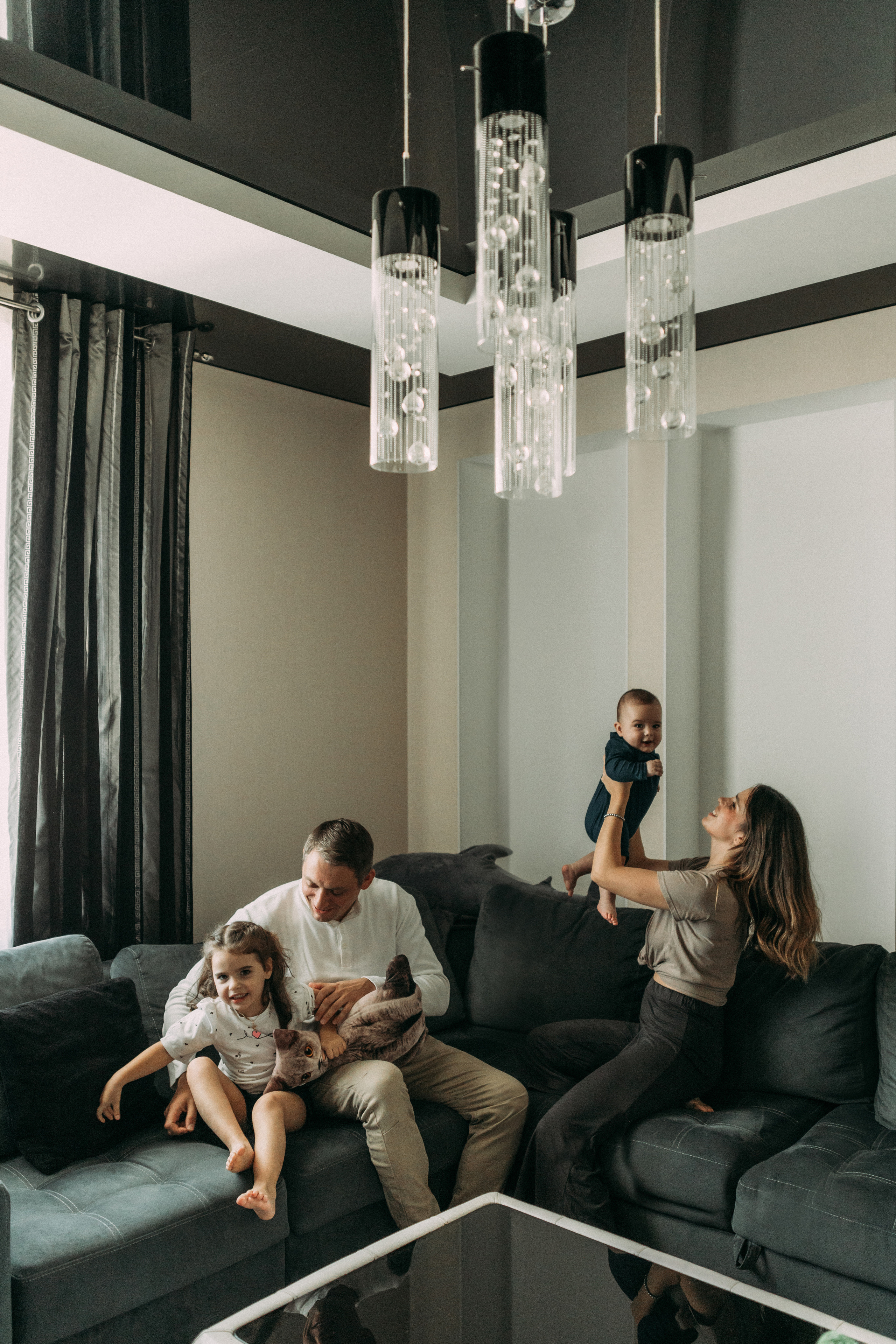 Аня, Анатолий, Соня и Максим. Семейный фотограф и детский фотограф в Волгограде Алеся Бутакова — дет