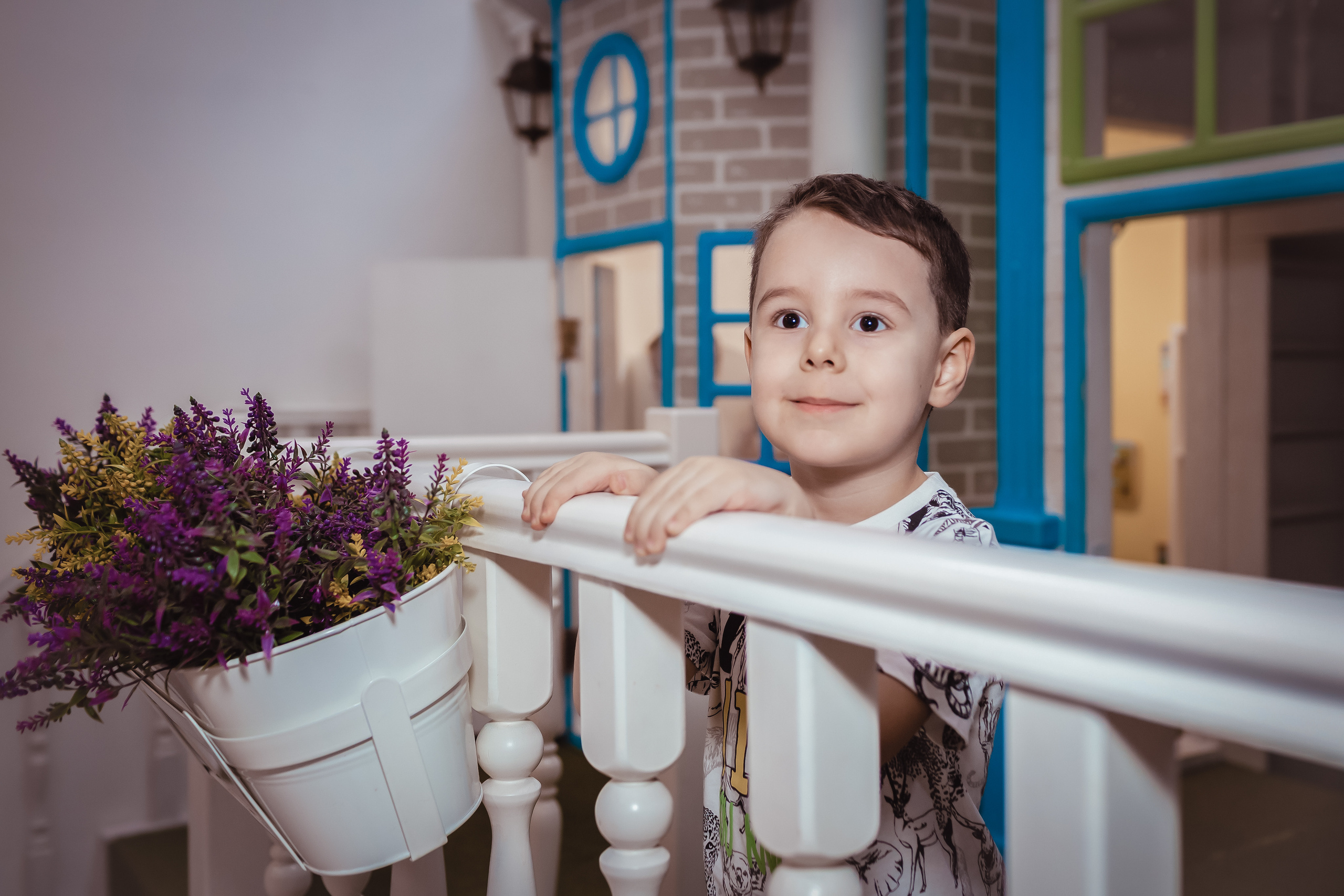 Портфолио семейных фотографий в помещении