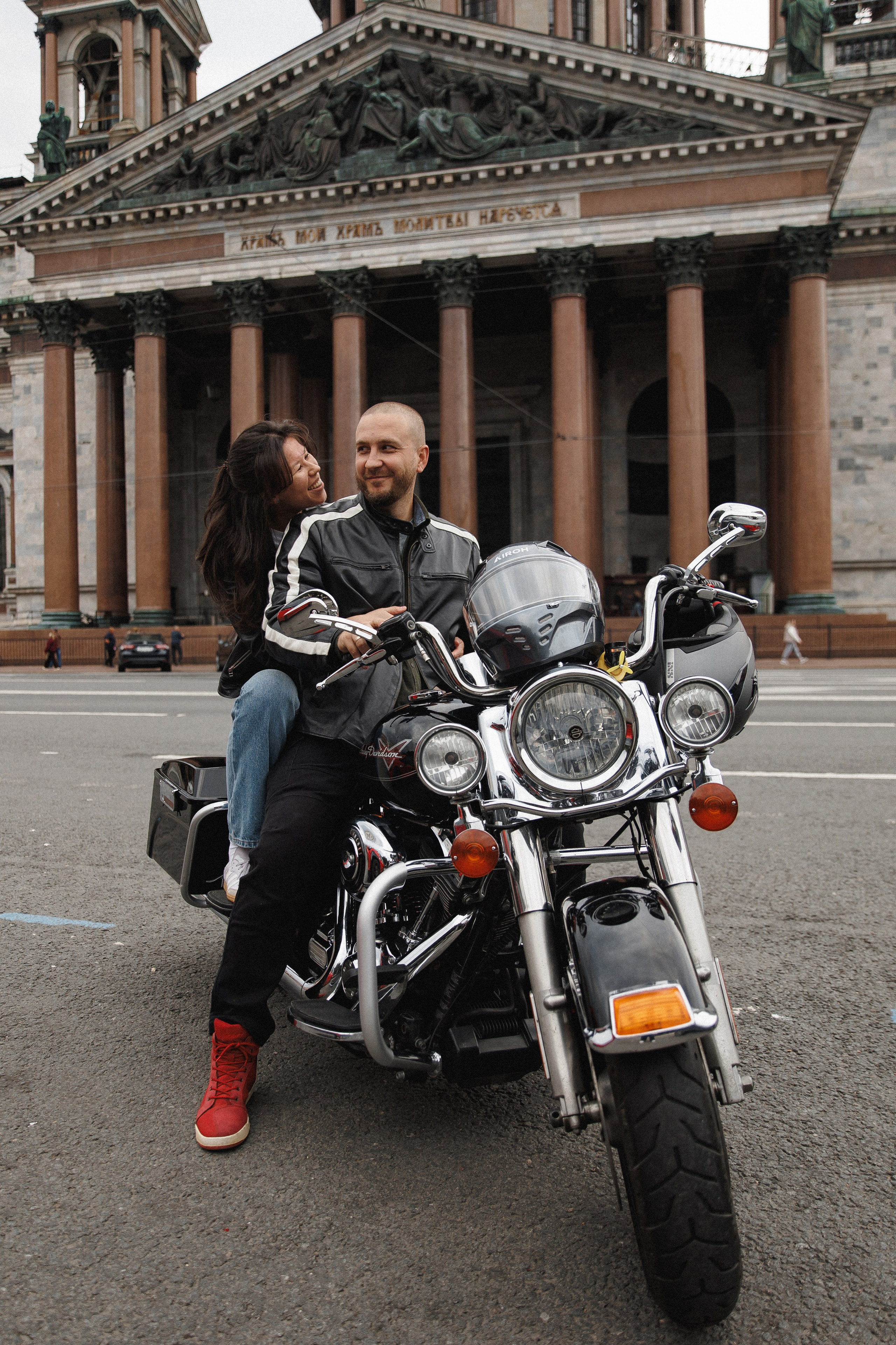 Настя и Никита, мотофотосет. Wedding photographer in St. Petersburg, Europe and Israel Anna Agafon