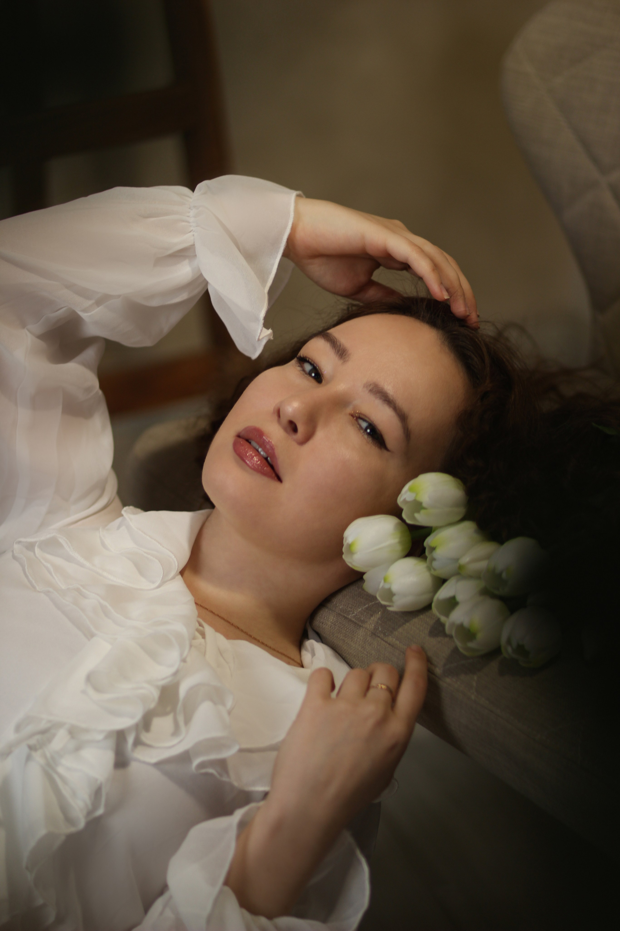 В её глазах отражается целый мир, и он невероятно красив. Фотограф Красноярск