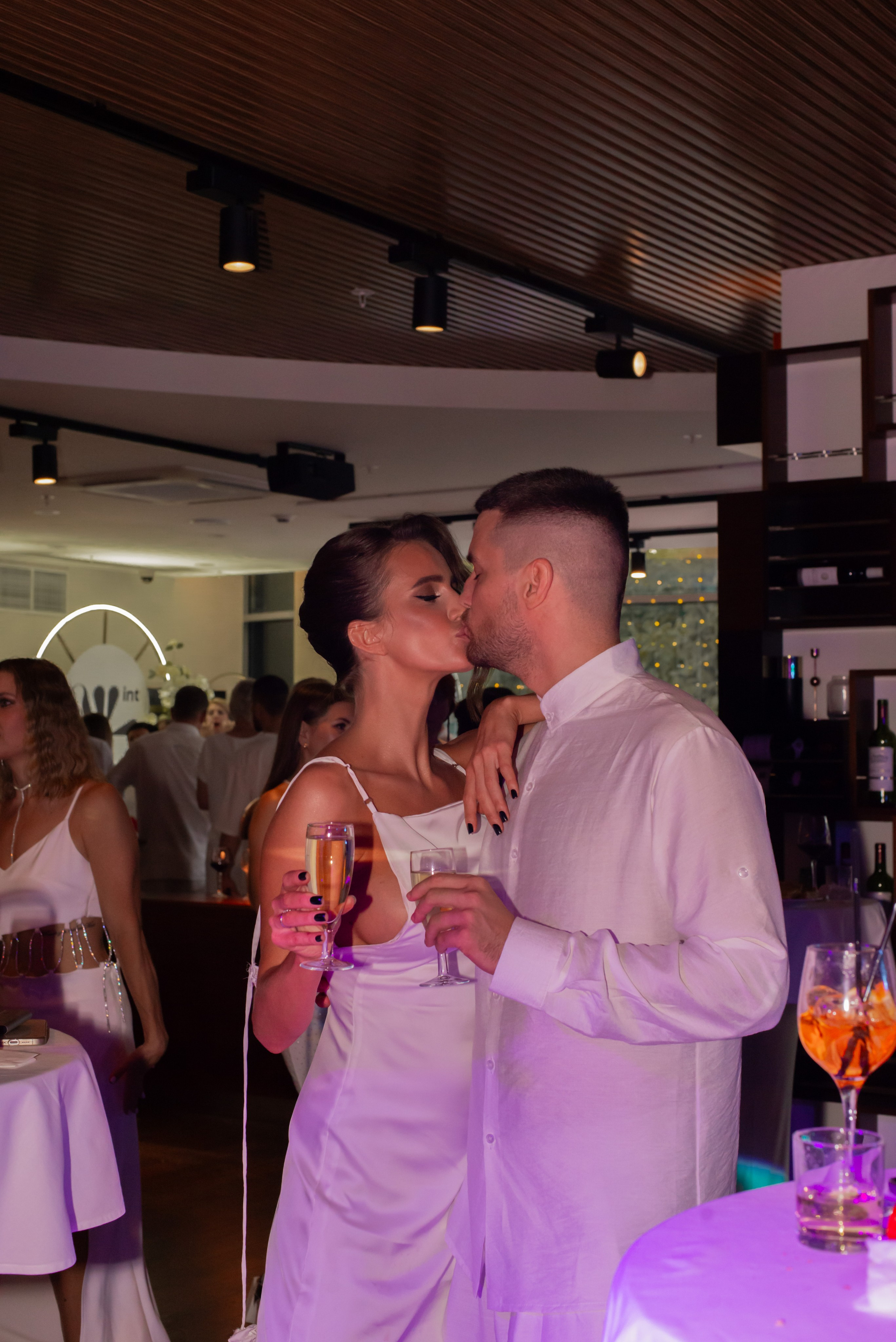 Репортаж, фуршет