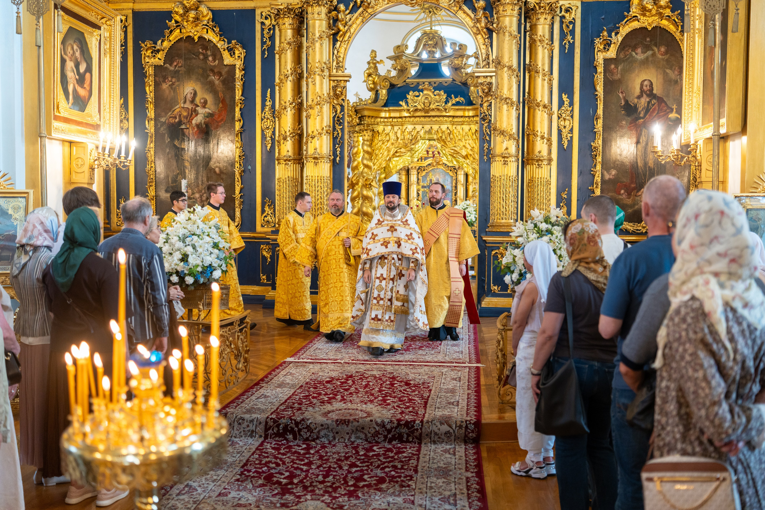 Неделя 8-я по Пятидесятнице. Память святых отцов шести Вселенских Соборов. НИКОЛО-БОГОЯВЛЕНСКИЙ МОРСКОЙ СОБОР