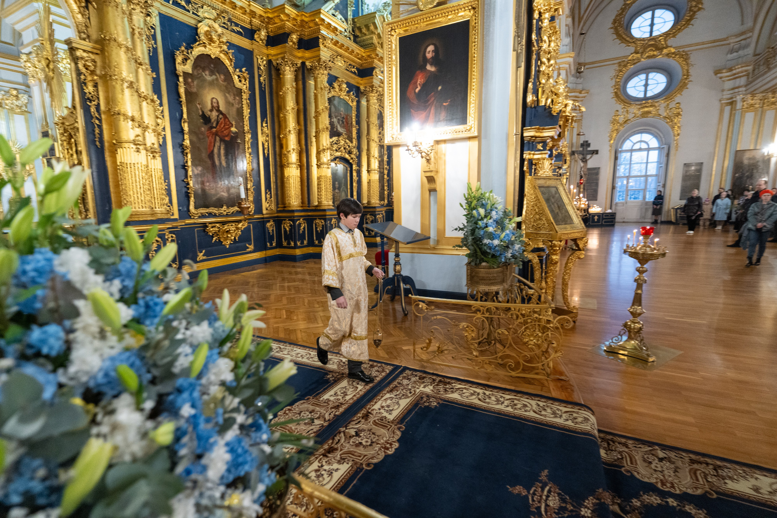 Суббота 6-й седмицы, ваий. Лазарева суббота. Воскрешение прав. Лазаря. НИКОЛО-БОГОЯВЛЕНСКИЙ МОРСКОЙ СОБОР