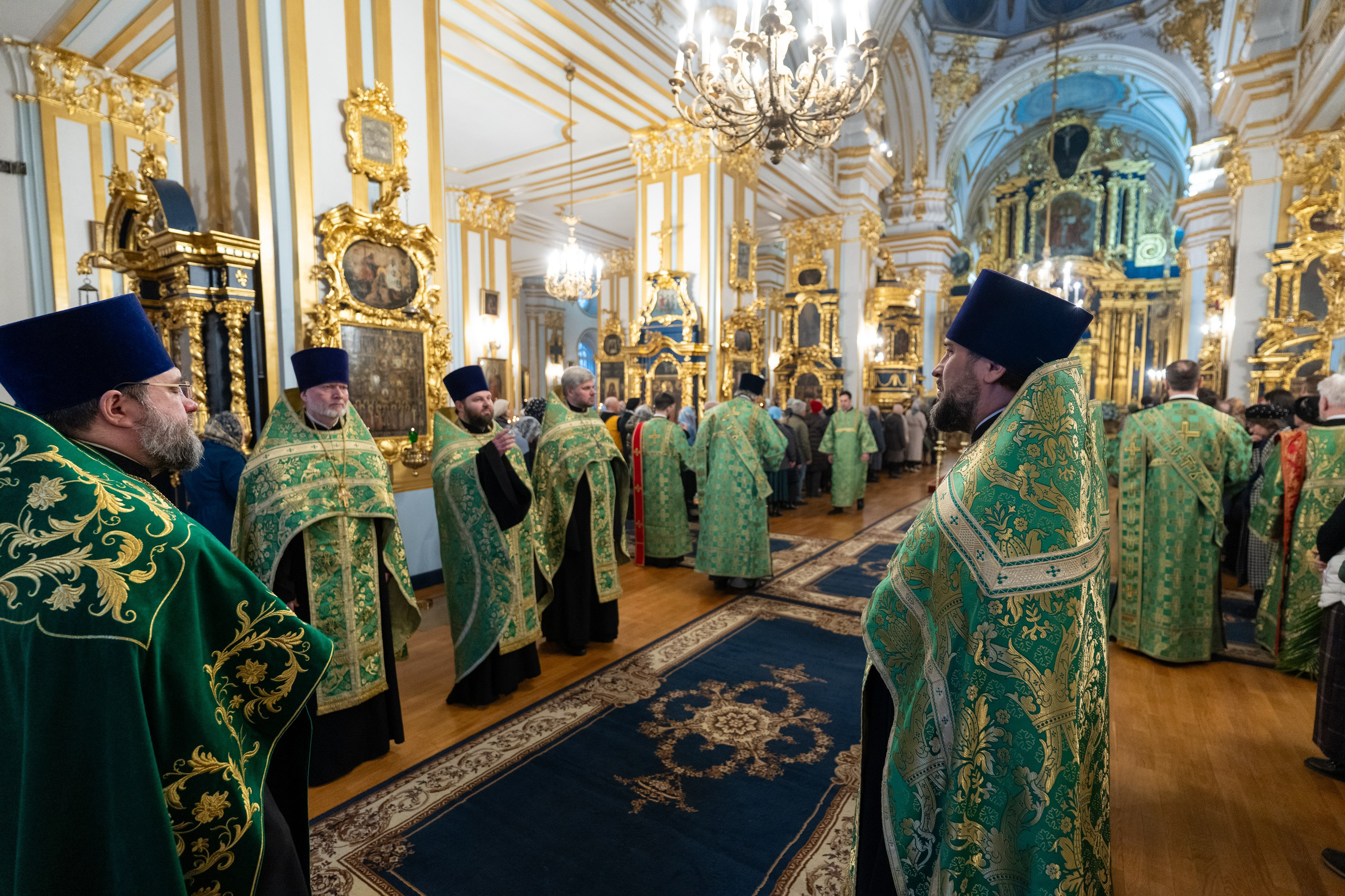 Суббота 6-й седмицы, ваий. Лазарева суббота. Воскрешение прав. Лазаря. НИКОЛО-БОГОЯВЛЕНСКИЙ МОРСКОЙ СОБОР