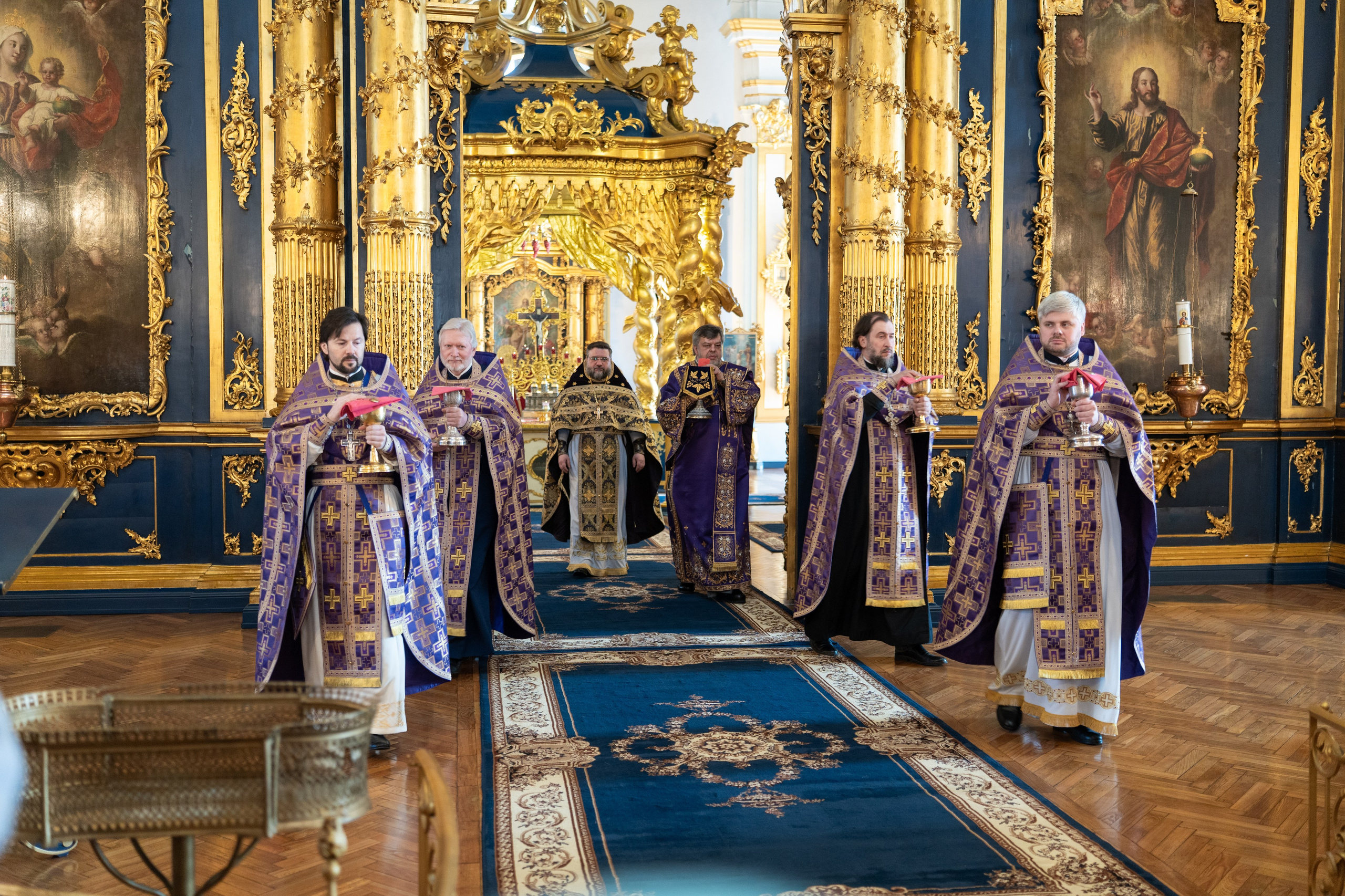 Неделя 5-я Великого поста, прп. Марии Египетской. Прп. Алексия, человека Божия. НИКОЛО-БОГОЯВЛЕНСКИЙ МОРСКОЙ СОБОР