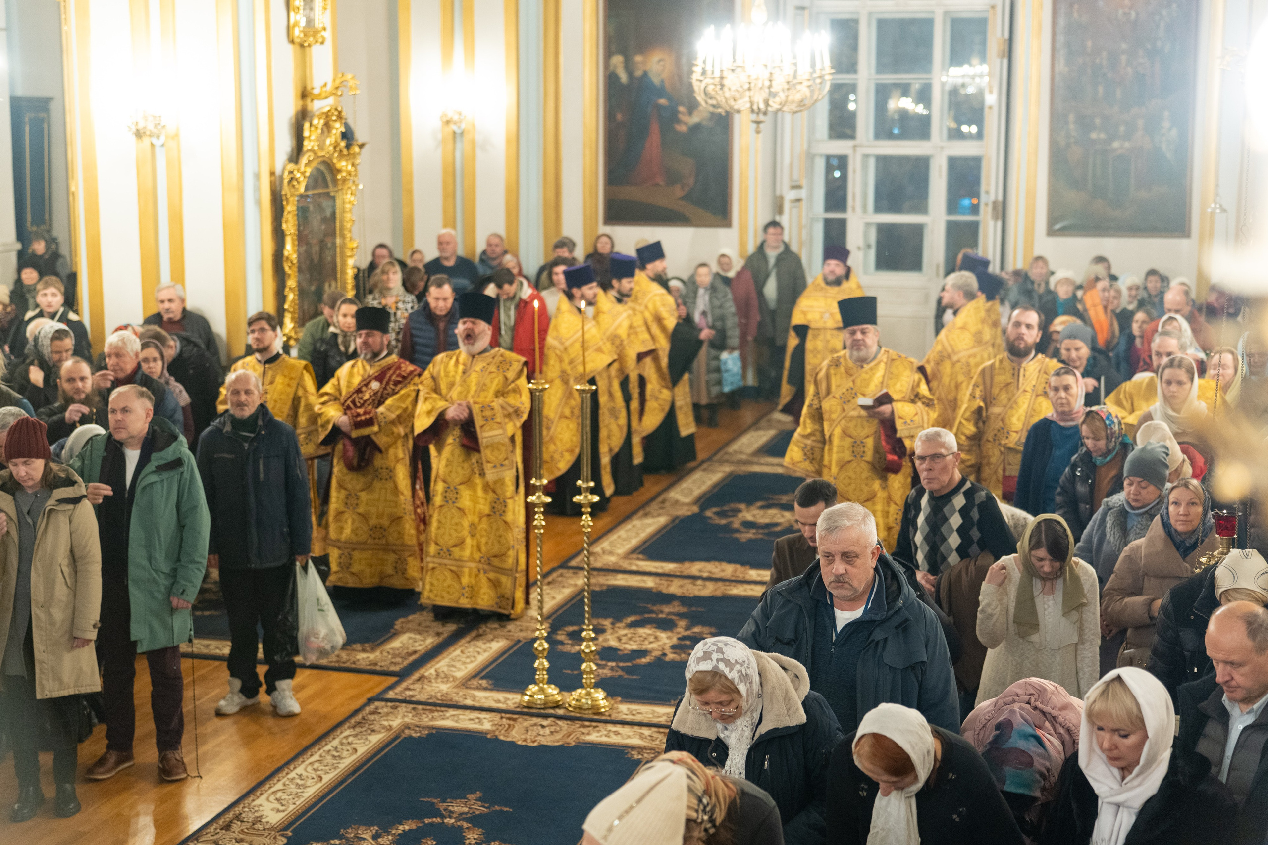 Праздничное бдение. НИКОЛО-БОГОЯВЛЕНСКИЙ МОРСКОЙ СОБОР