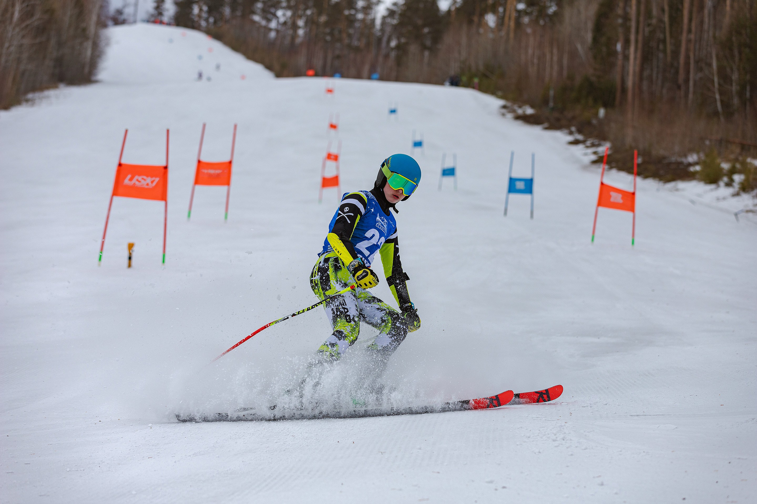 Горные лыжи. Фотограф и фотохудожник в Братске Краева Марина