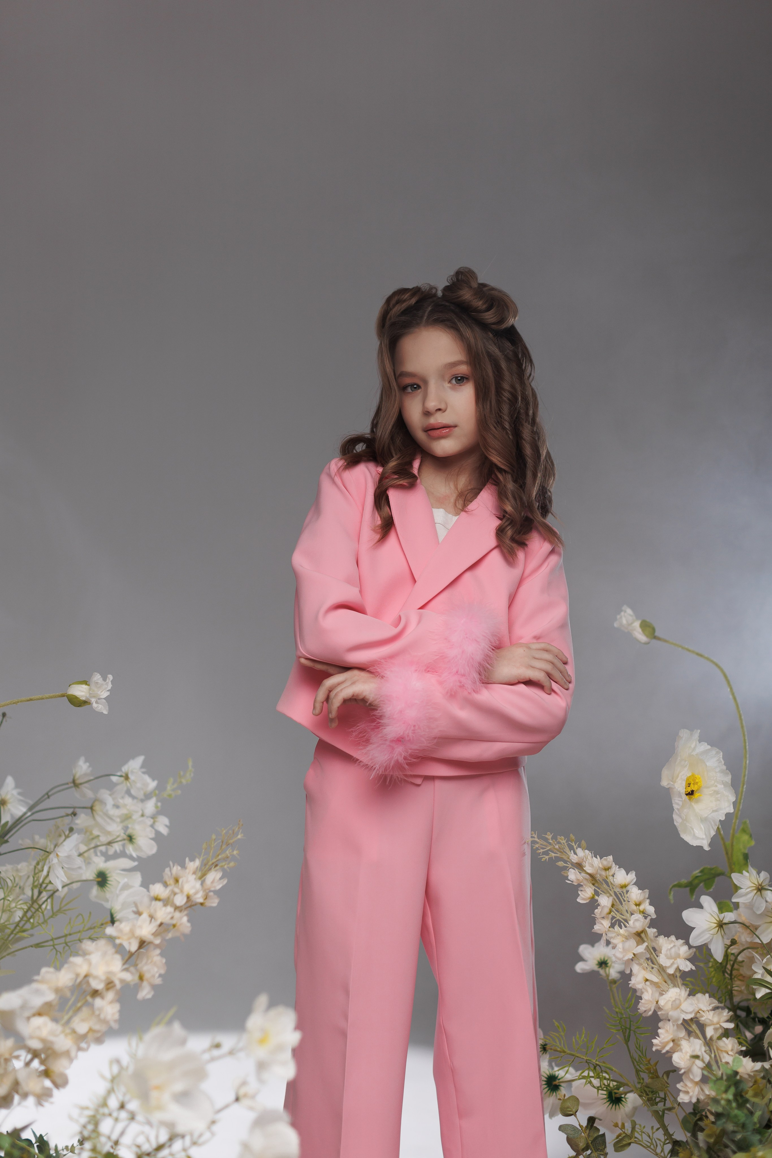 Съемка с цветами для модельного агентства. Анна Демидец — фотограф и маркетолог в Новошахтинске, Шахтах и Ростове-на-Дону