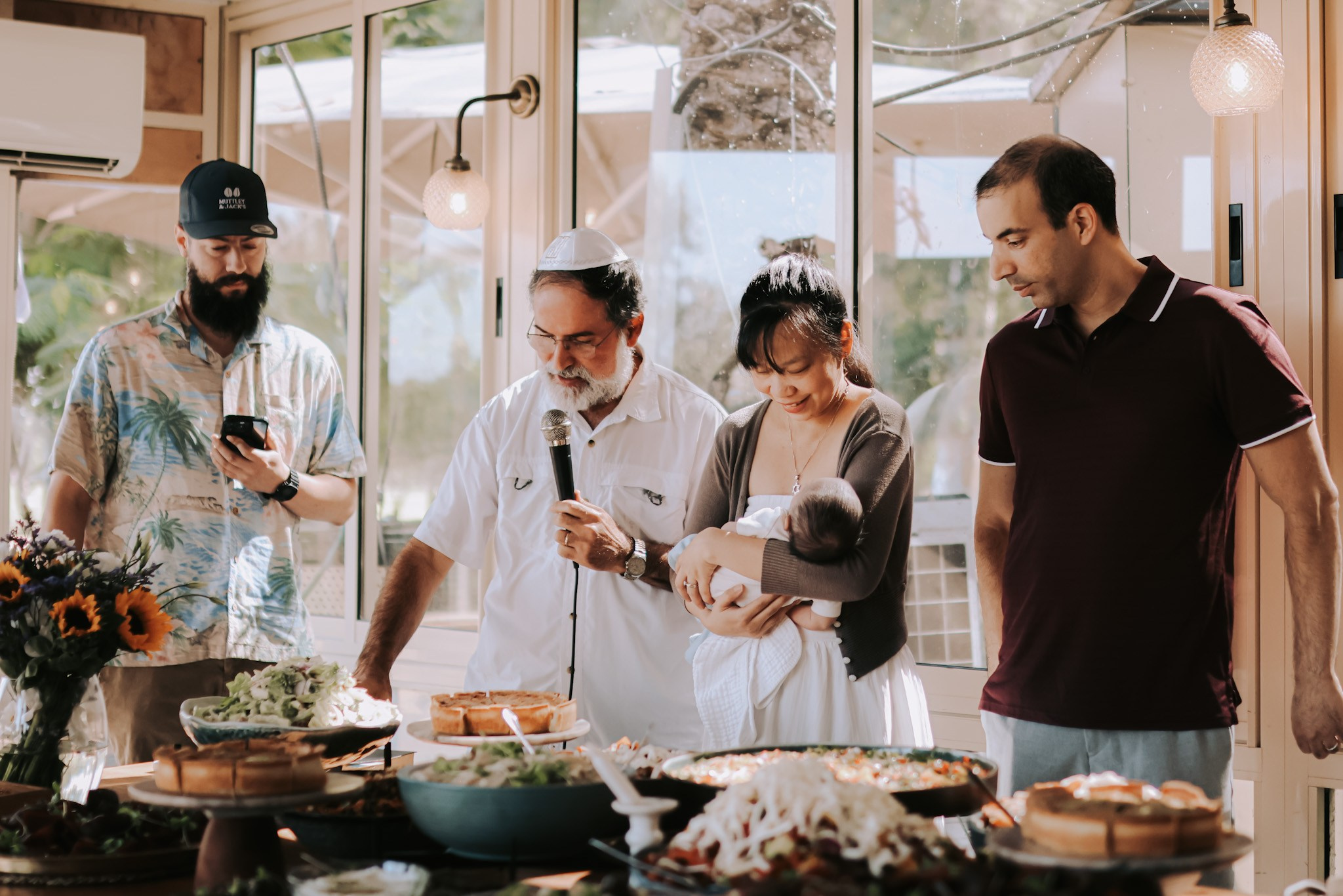 Brit Mila celebration, Ramat Gan | October 2025. Photographer in Israel Alice Milchin