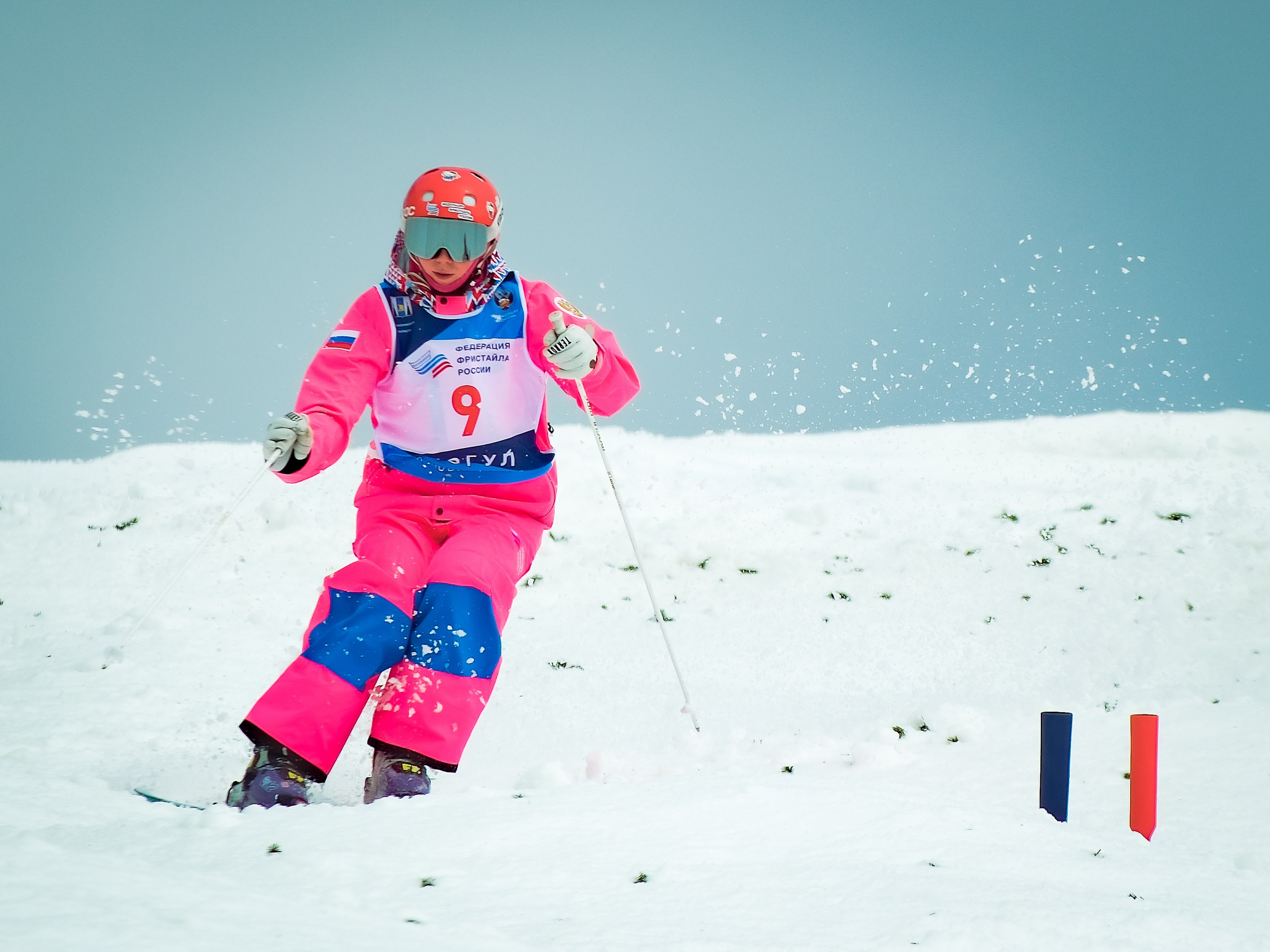 Могул. Чемпионат России. Фотограф. г. Южно-Сахалинск. Олег Толстов