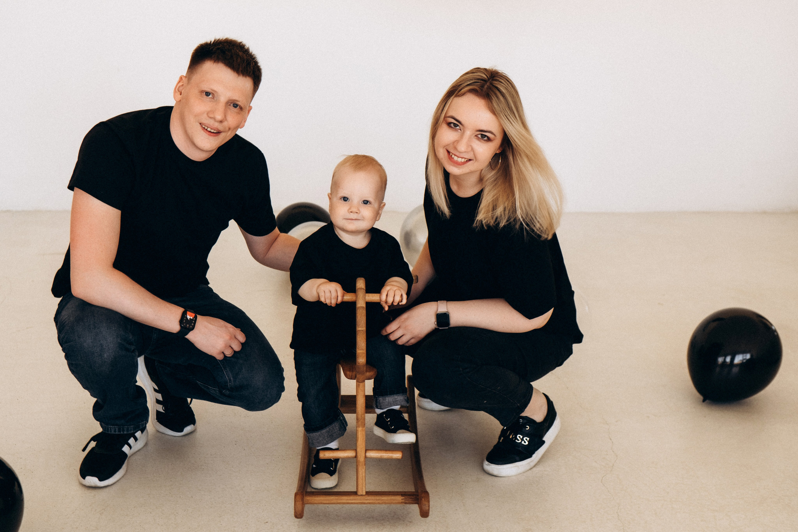 Детская, семейная фотосессия на годик в Спб. Фотограф в Санкт-Петербурге Кристина Брянская